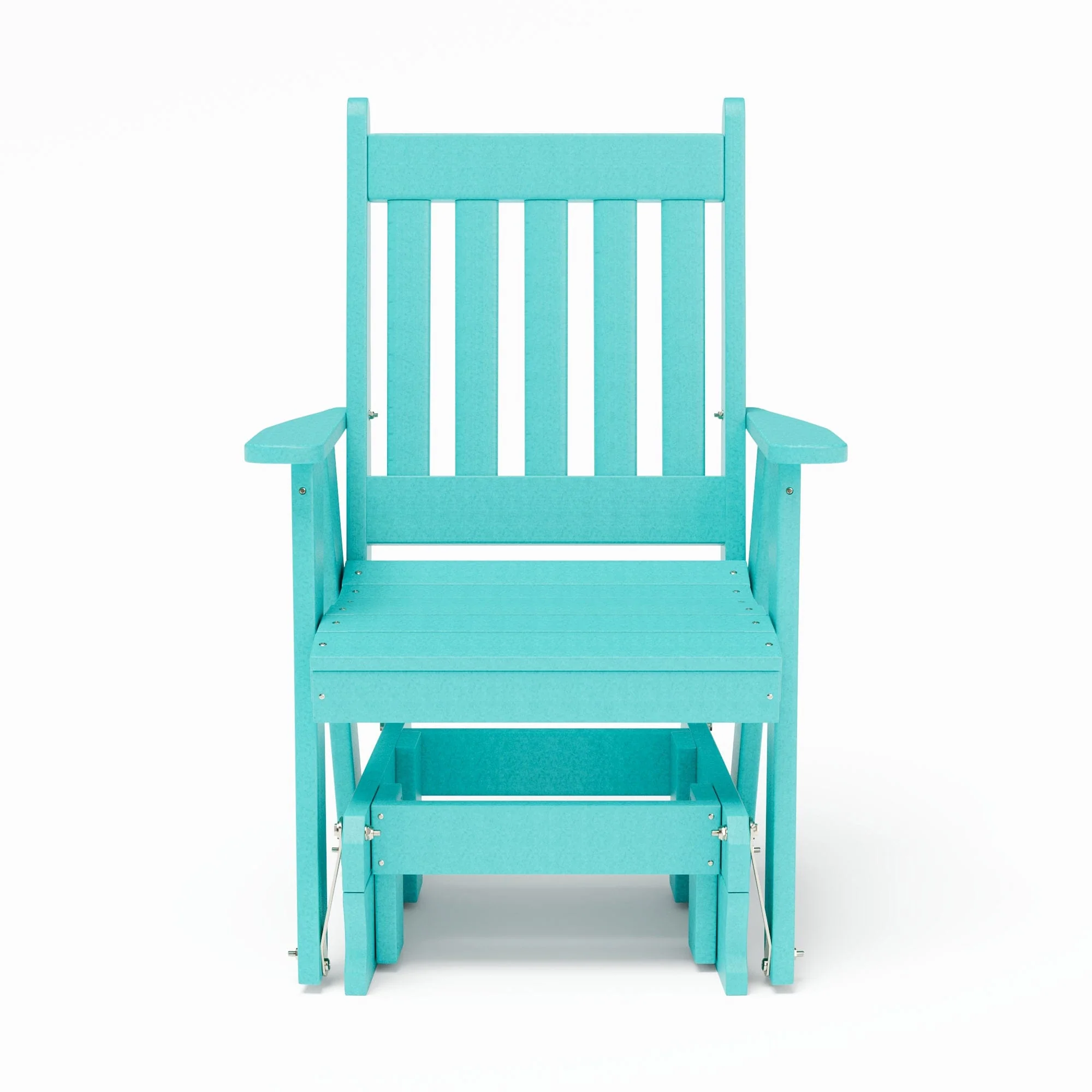 Keystone Amish Co. Franklin Recycled Plastic Glider Chair - Image 3