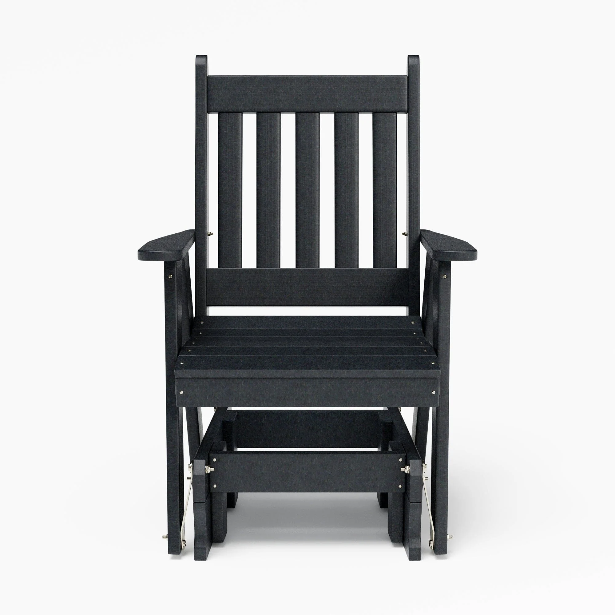 Keystone Amish Co. Franklin Recycled Plastic Glider Chair - Image 4