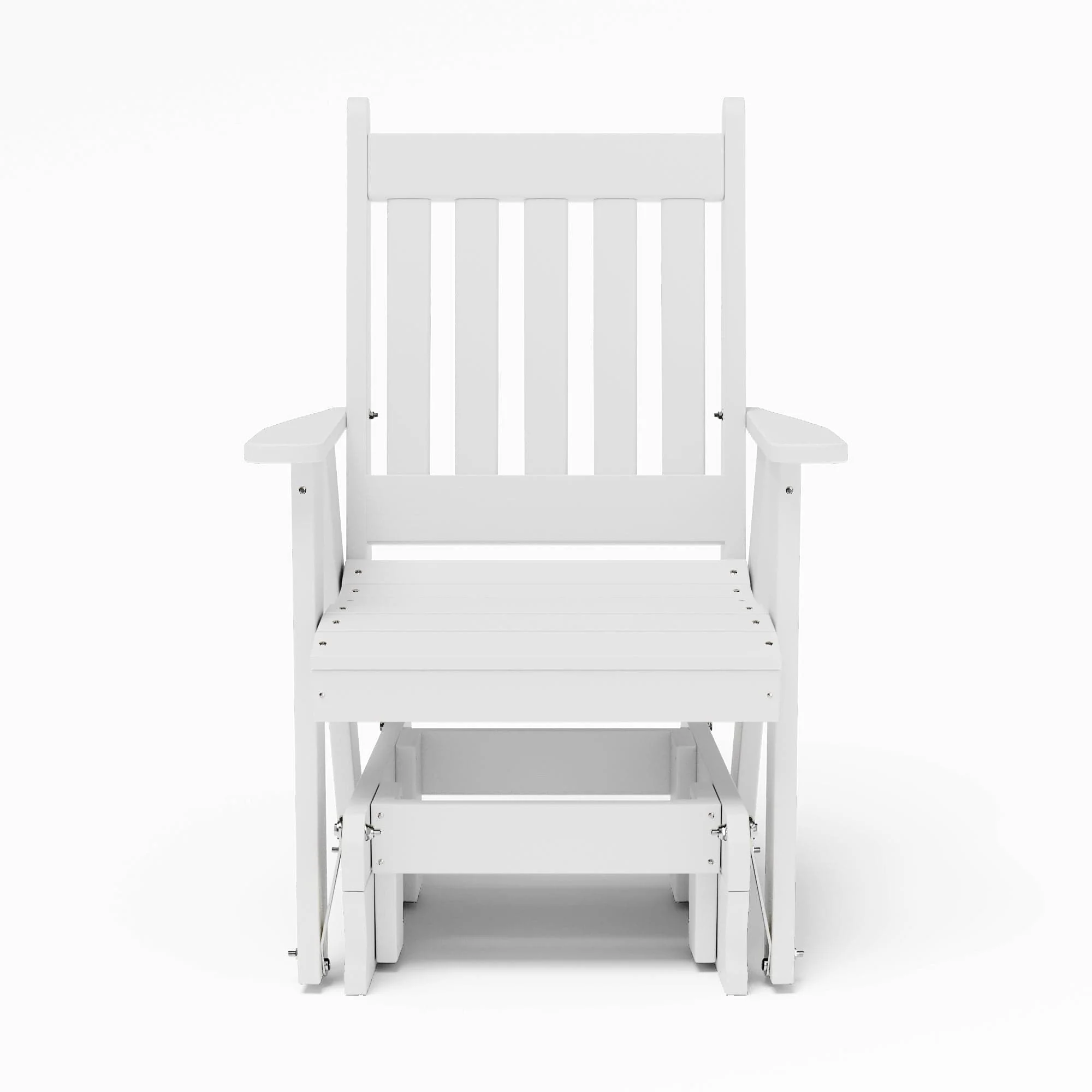 Keystone Amish Co. Franklin Recycled Plastic Glider Chair - Image 7