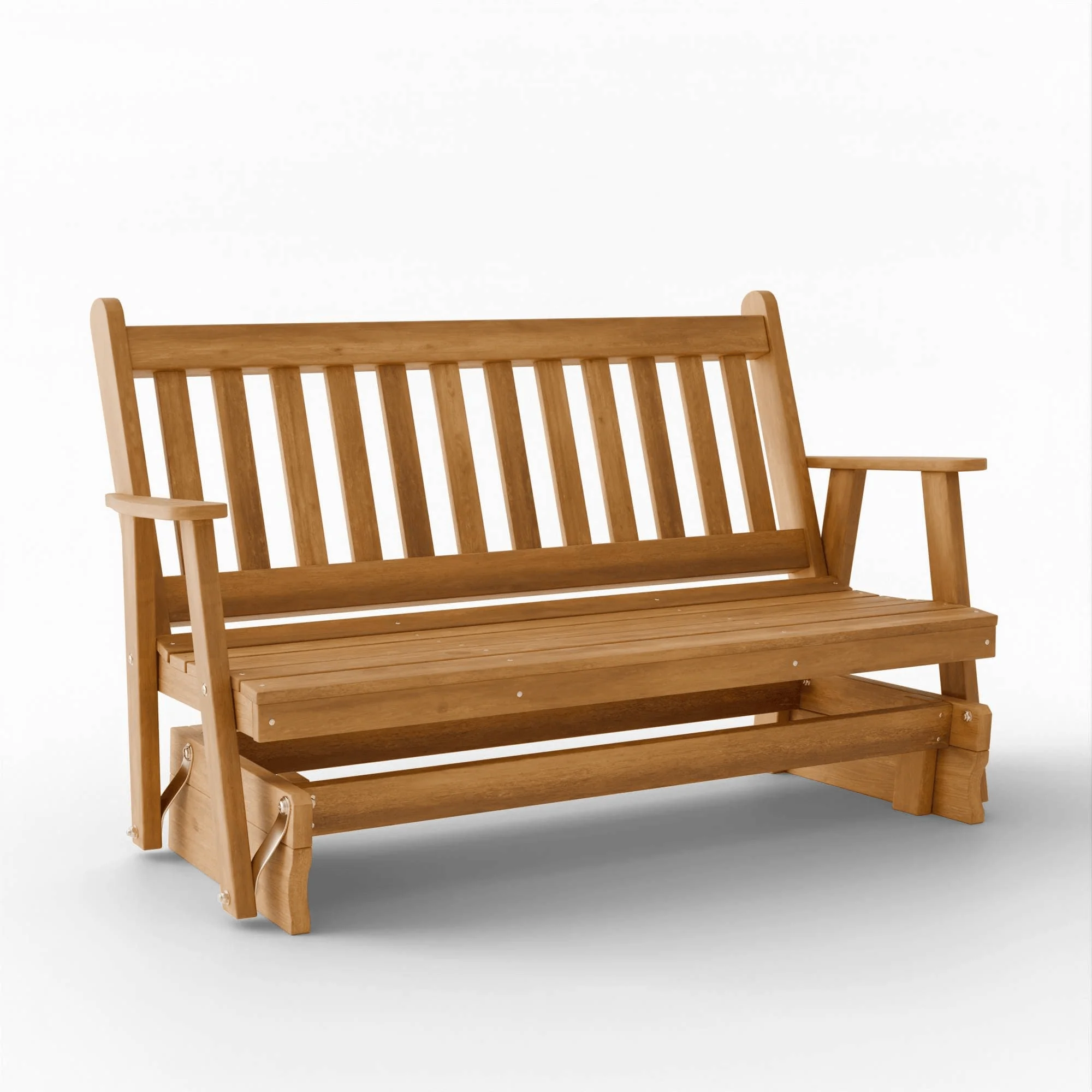 Keystone Amish Co. Franklin Red Cedar Porch Glider - Image 3