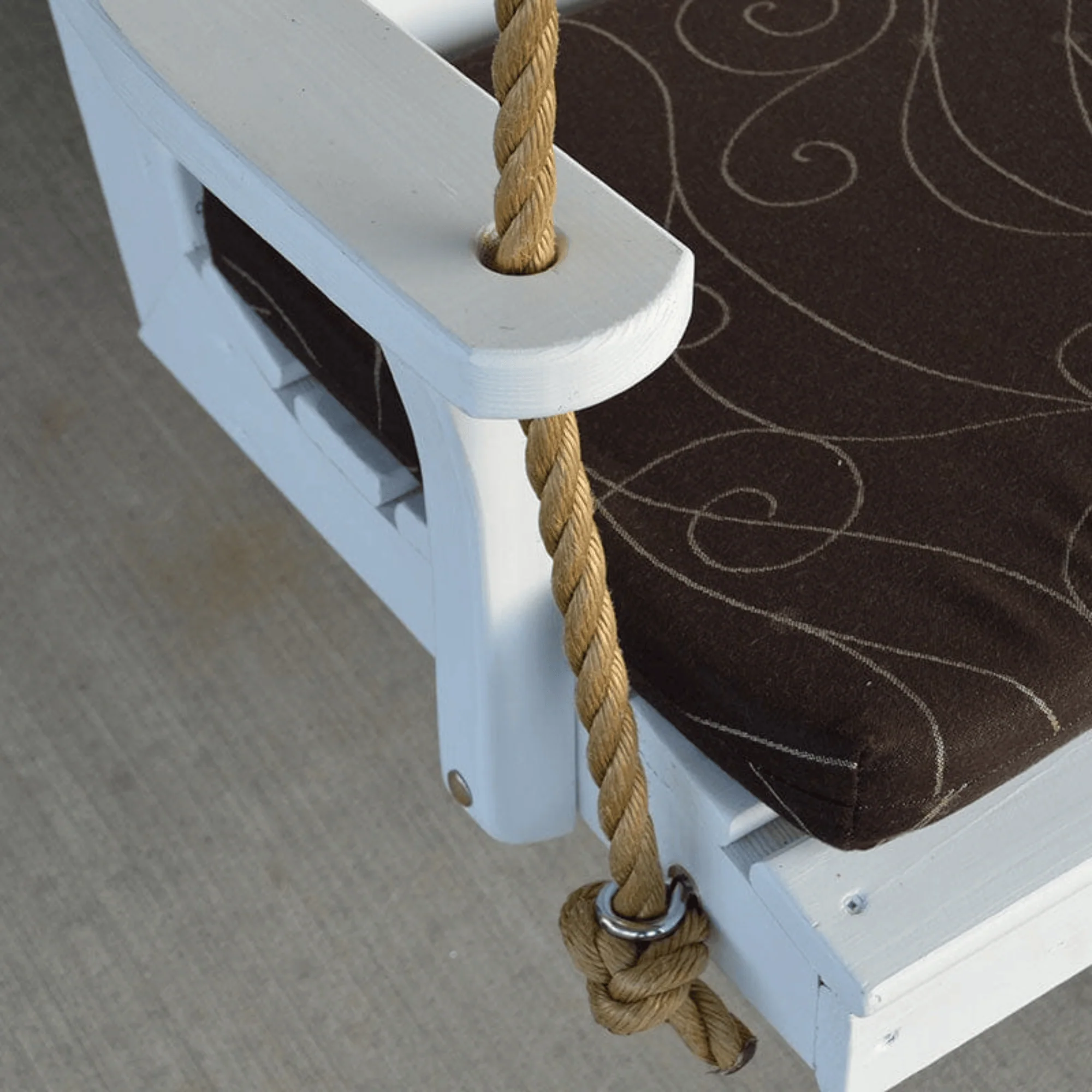 Keystone Amish Co. York Red Cedar Swing Chair - Image 11