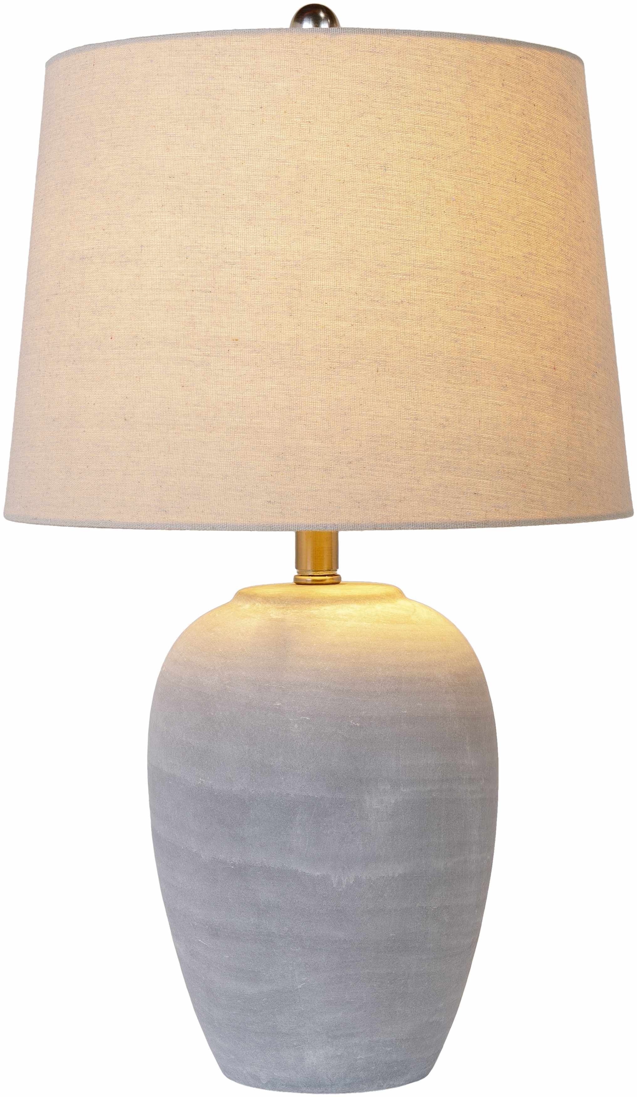 Khoi Brass Glass Table Lamp - Image 9