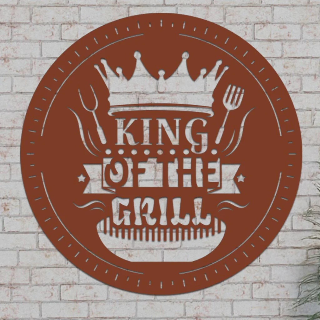 King of the Grill Sign - Image 4
