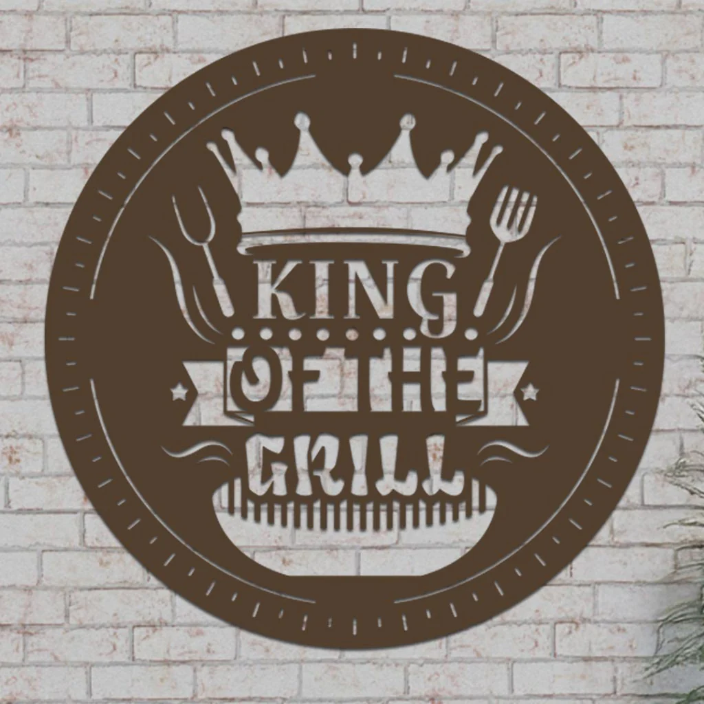 King of the Grill Sign - Image 5