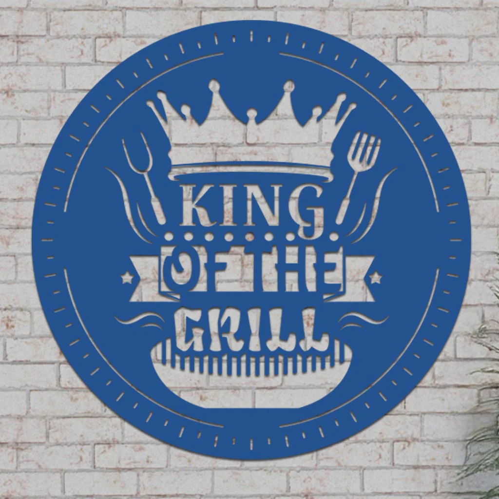 King of the Grill Sign - Image 7