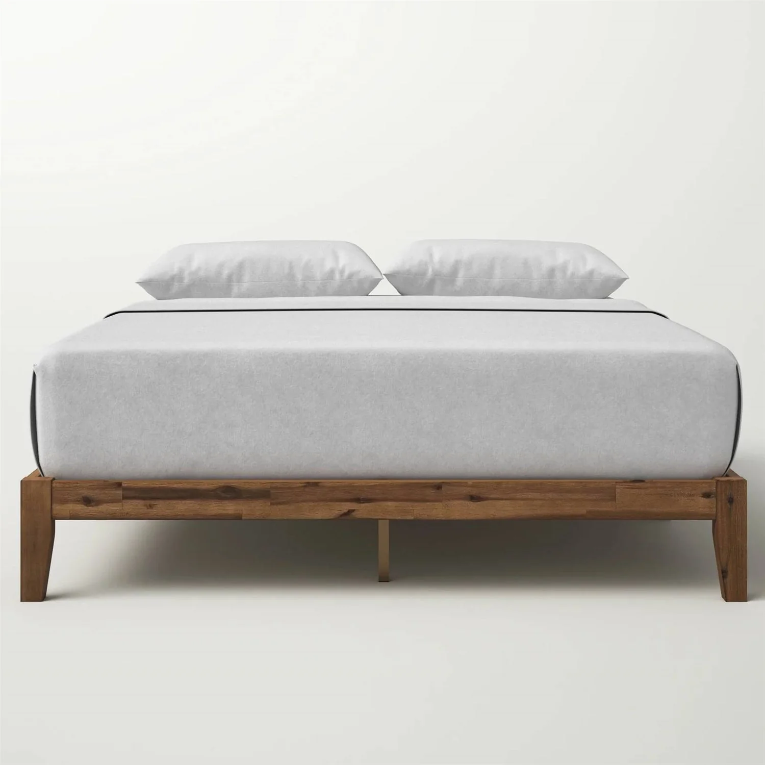 King Simple Modern Solid Wood Platform Bed Frame - 700 lb. Weight Capacity - Image 4