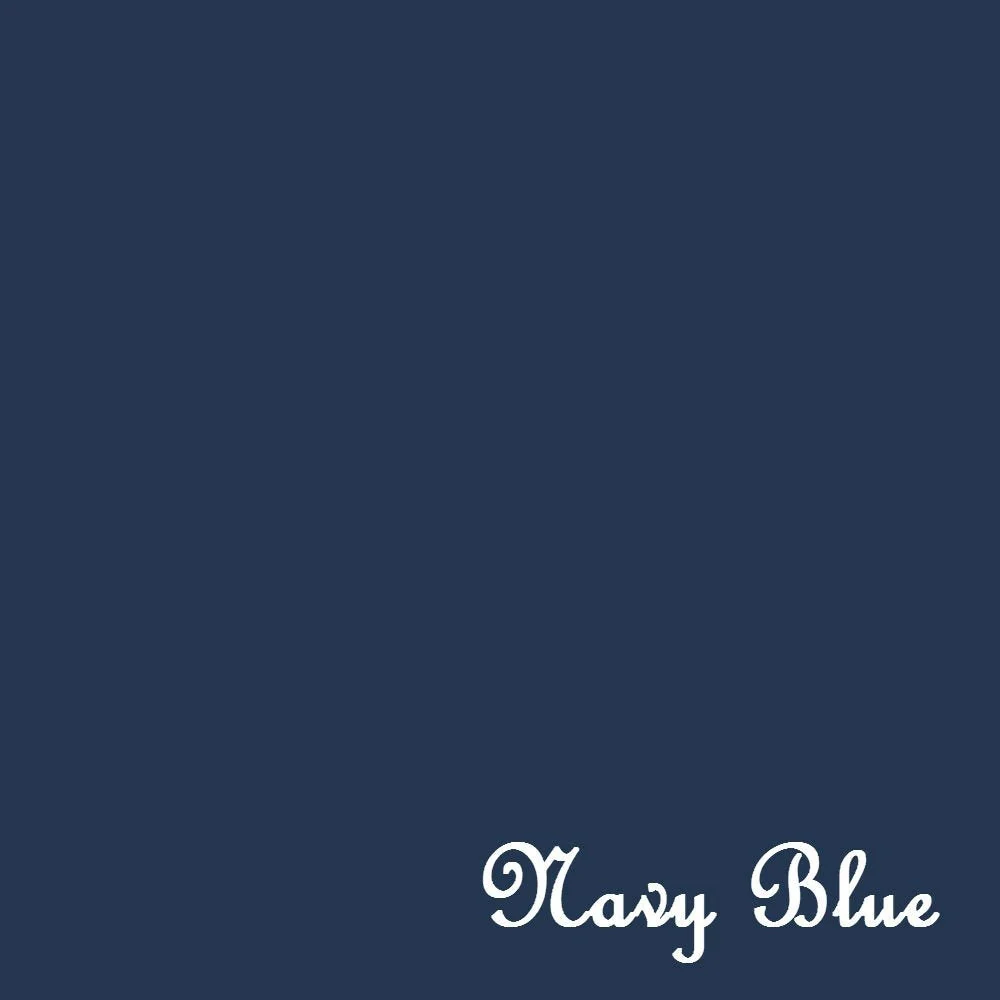 King size 4-Piece Wrinkle-Free Microfiber Sheet Set in Navy Blue - Image 3