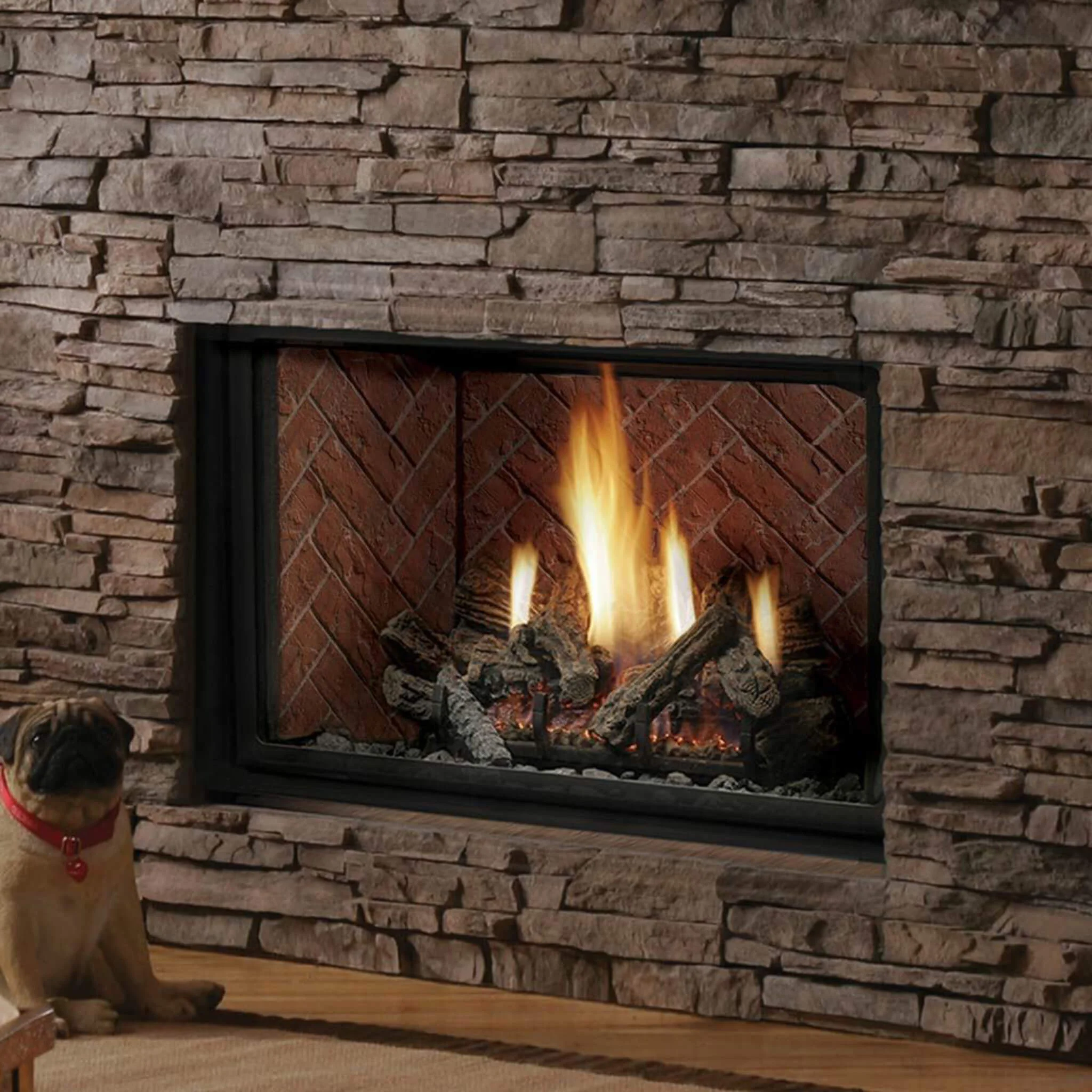 Kingsman 36" Zero Clearance 28K BTU Direct Vent Fireplace [HBZDV3628] (SAK19382) - Image 3