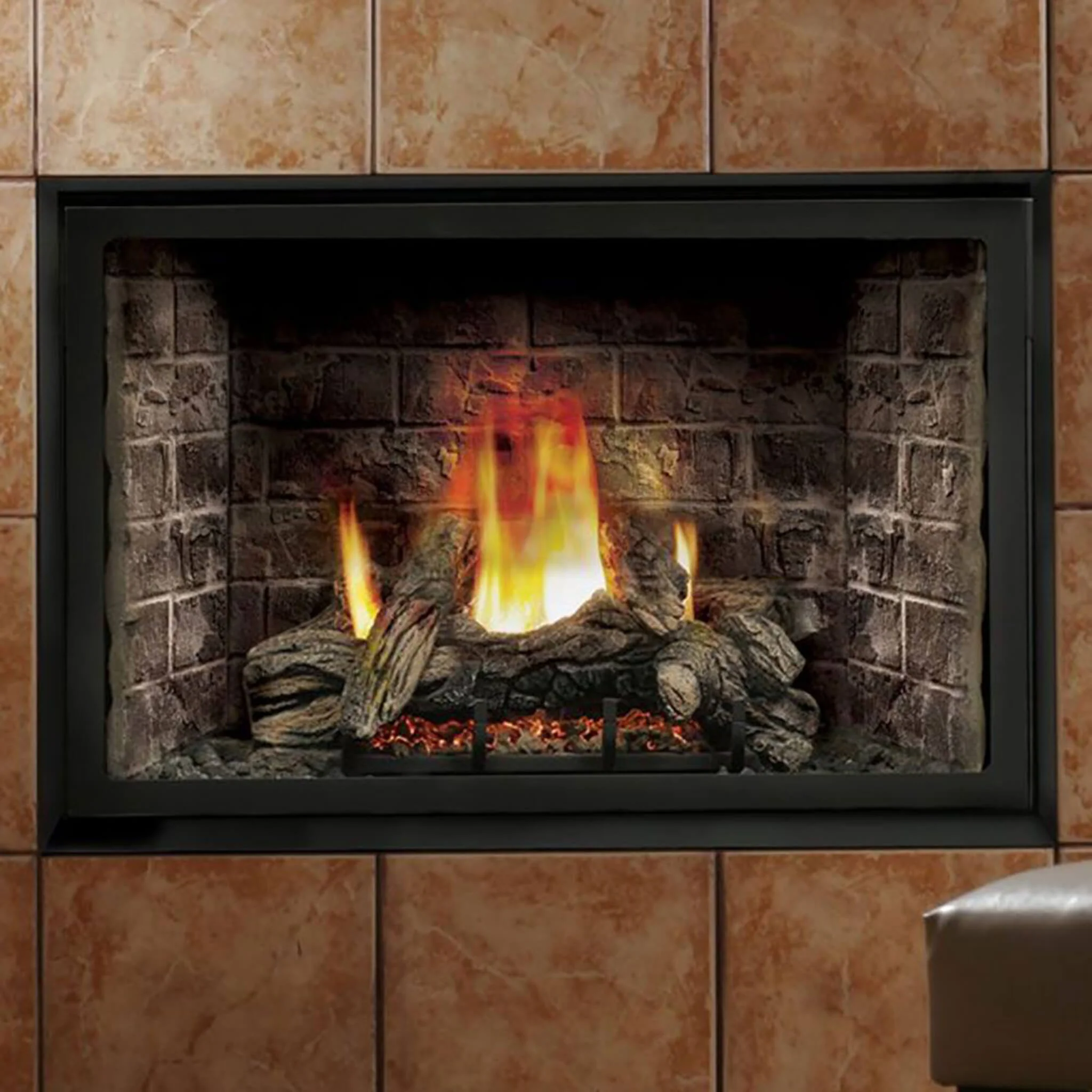 Kingsman 42" Zero Clearance 28K BTU Direct Vent Fireplace (SAK19562) - Image 4