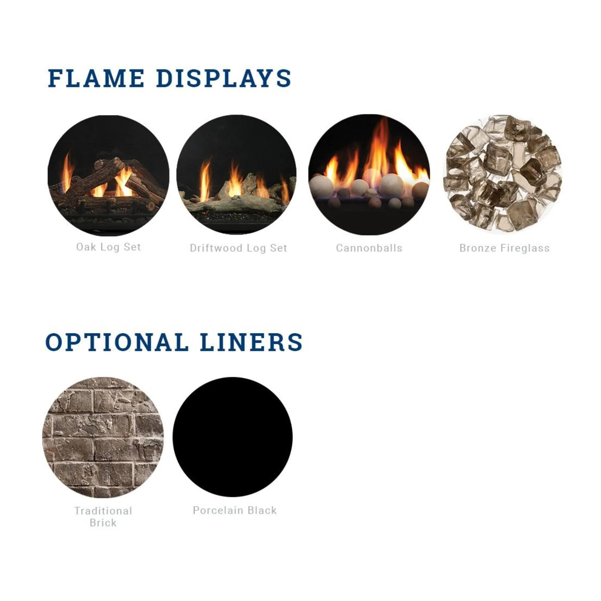Kingsman Atrium 42" Clean View Peninsula Direct Vent Fireplace (SAK30489) - Image 7