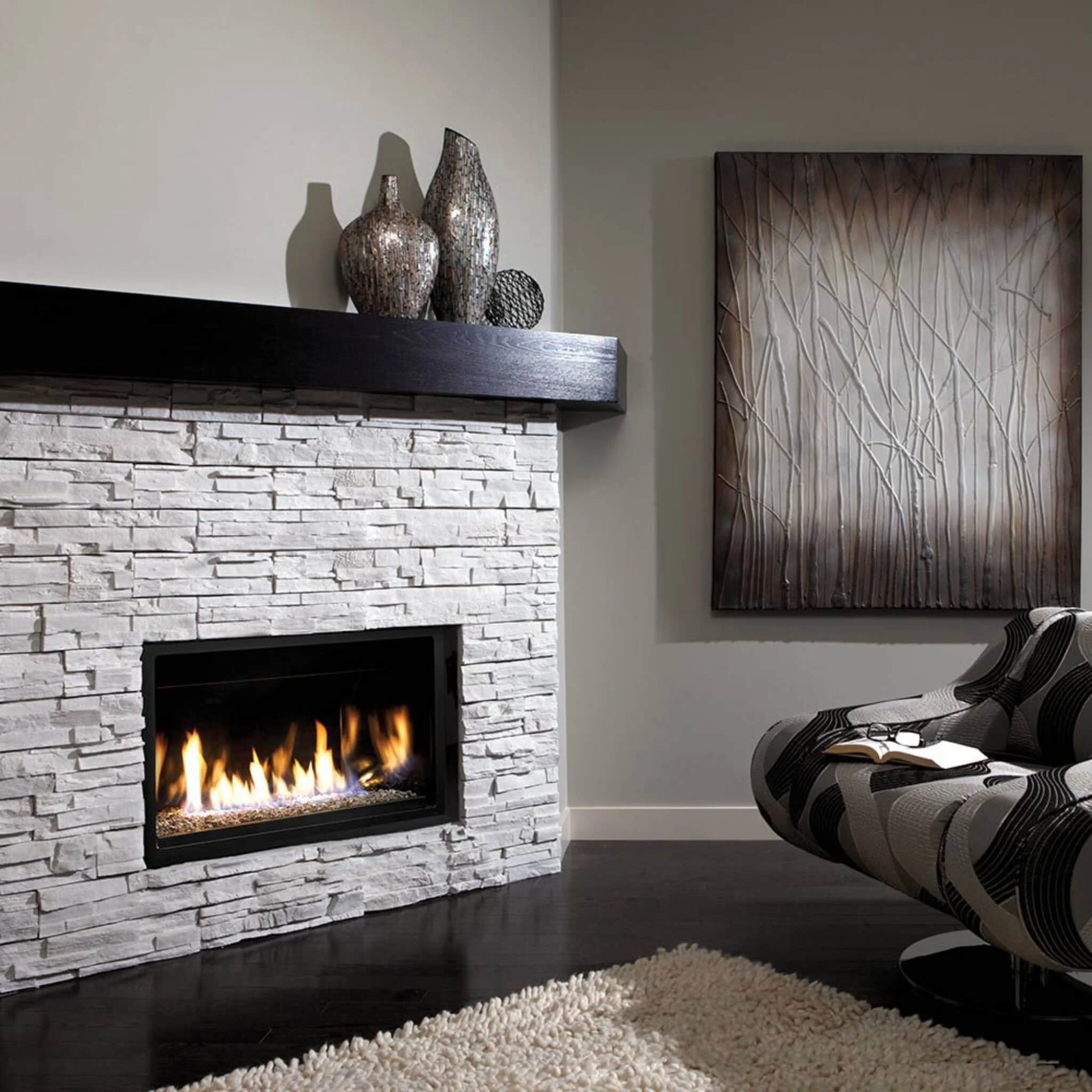 Kingsman ZCV 36" Linear Zero Clearance Direct Vent Fireplace [ZCVRB3622] (SAK81924) - Image 6