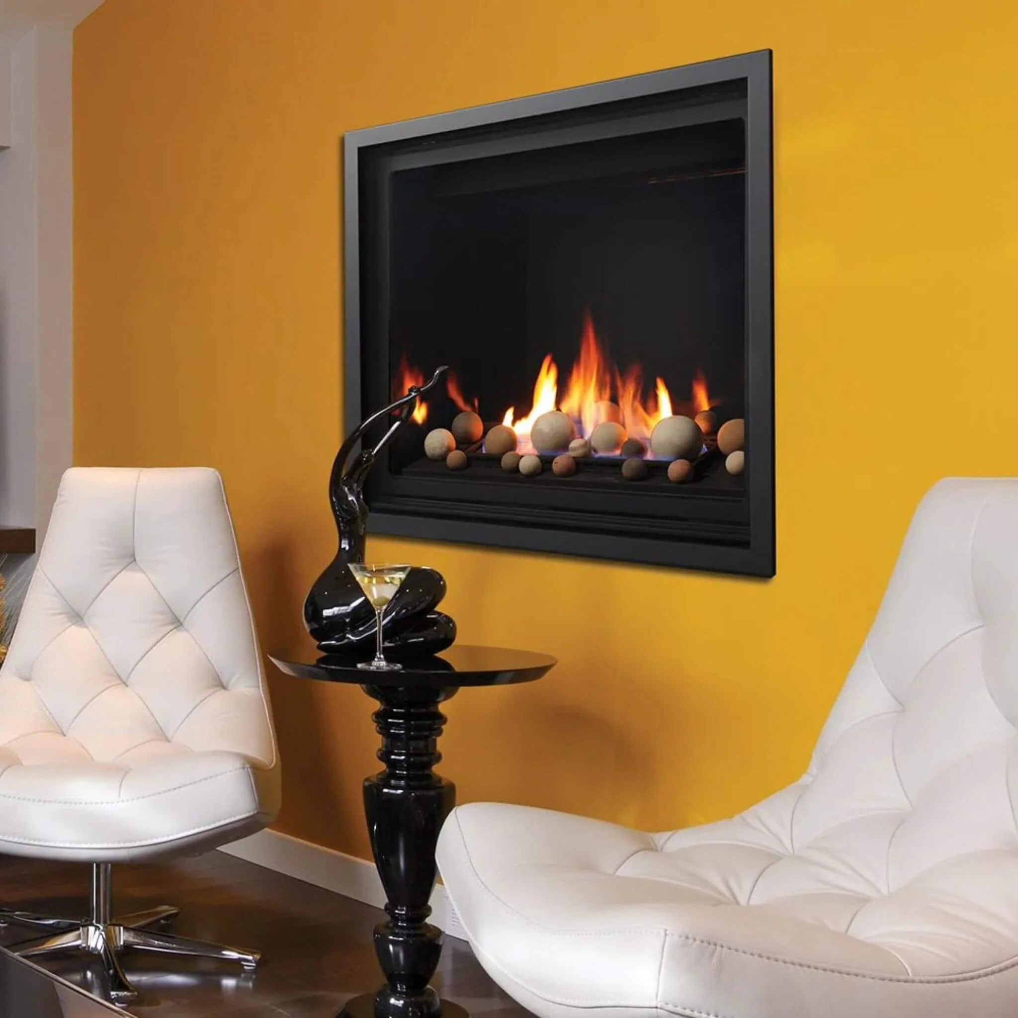 Kingsman ZCV Premium 39" Zero Clearance Direct Vent Fireplace (SAK58392) - Image 4
