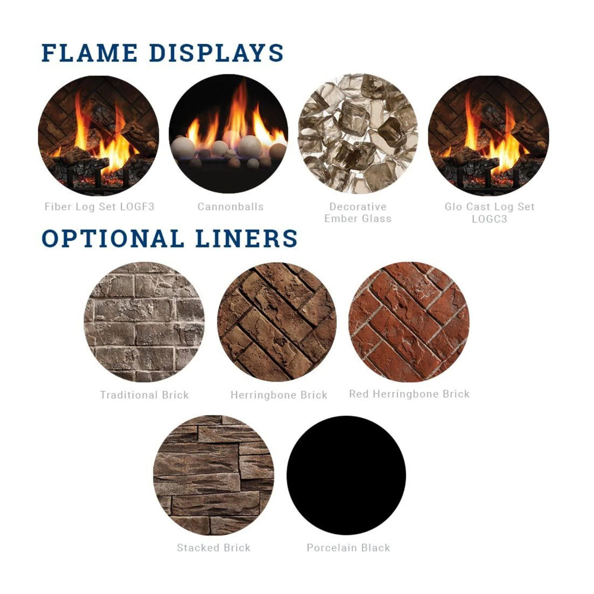 Kingsman ZCV Premium 39" Zero Clearance Direct Vent Fireplace (SAK58392) - Image 7