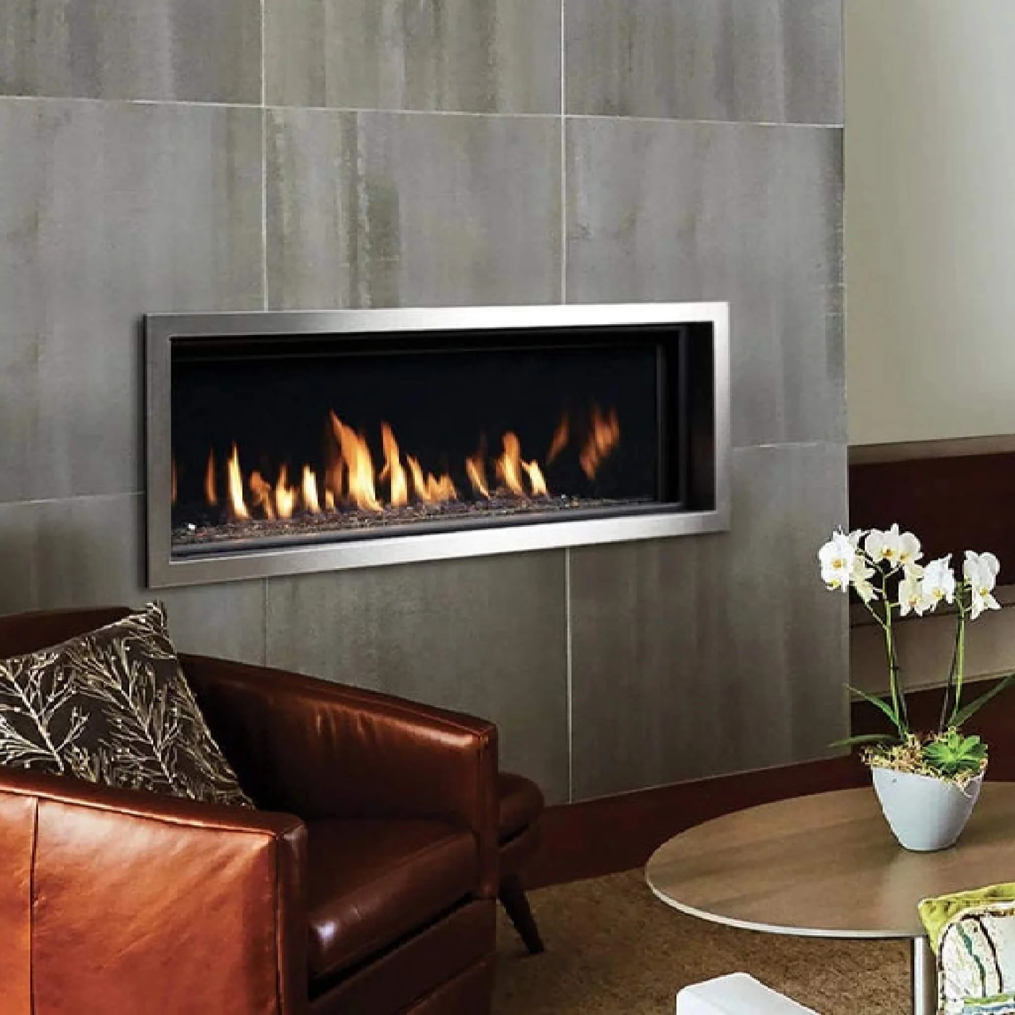 Kingsman ZCVRB 60" Zero Clearance Linear Direct Vent Fireplace [ZCVRB60] (SAK67890) - Image 4