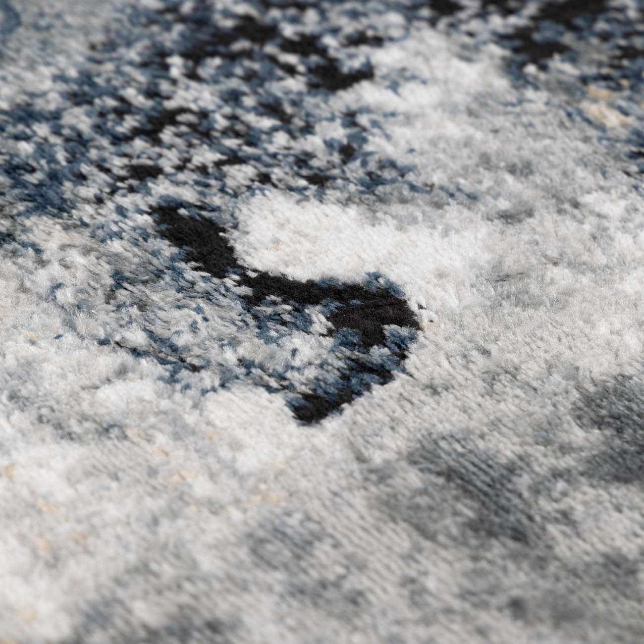 Kirkland Dark Blue Marble Rug - Image 13