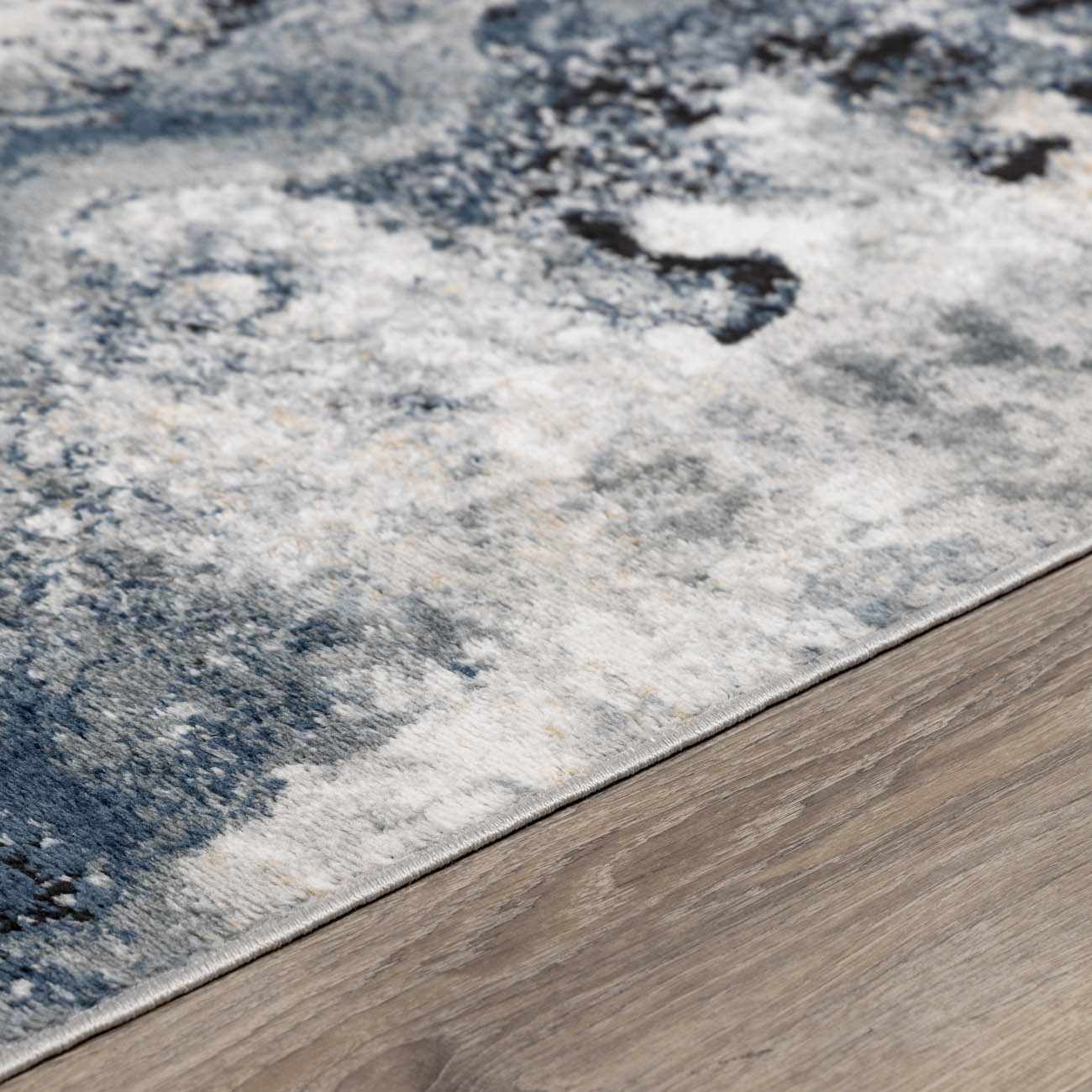 Kirkland Dark Blue Marble Rug - Image 8