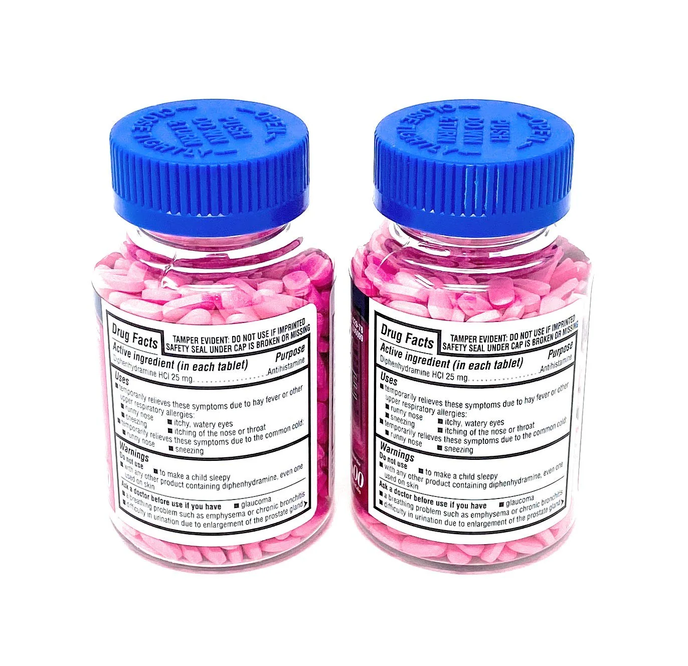 Kirkland Signature Allergy Medicine Diphenhydramine 25 Mg 600 Count (Pack of 2) - Image 6