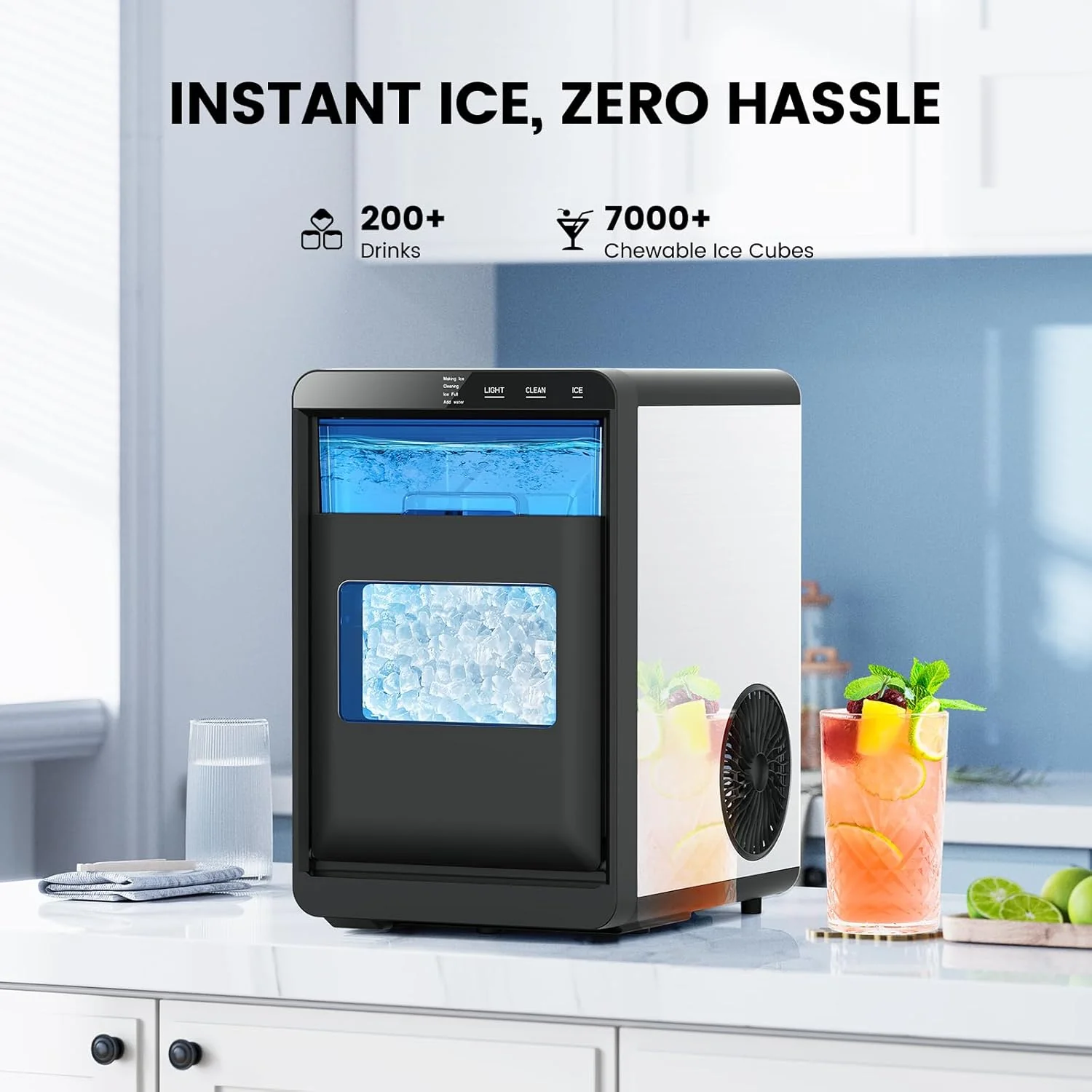 Kismile Clear Square Ice Cubes Maker 58003RIM0 - Image 10