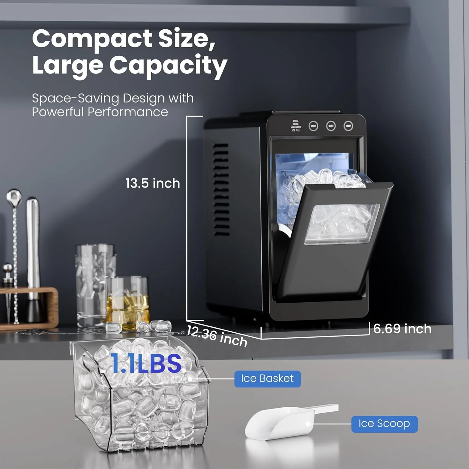 Kismile Clear Square Ice Cubes Maker 58003RIM0 - Image 20