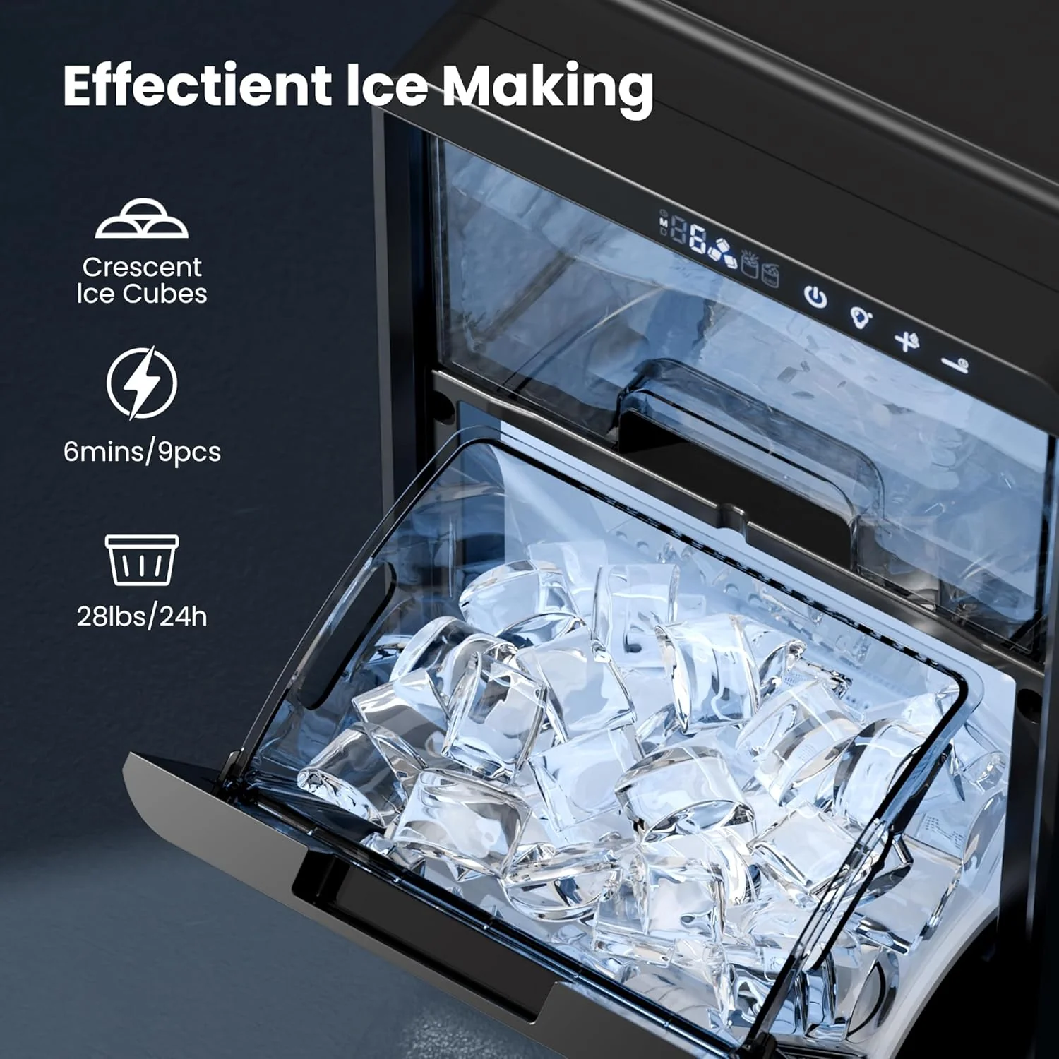 Kismile Clear Square Ice Cubes Maker 58003RIM0 - Image 22