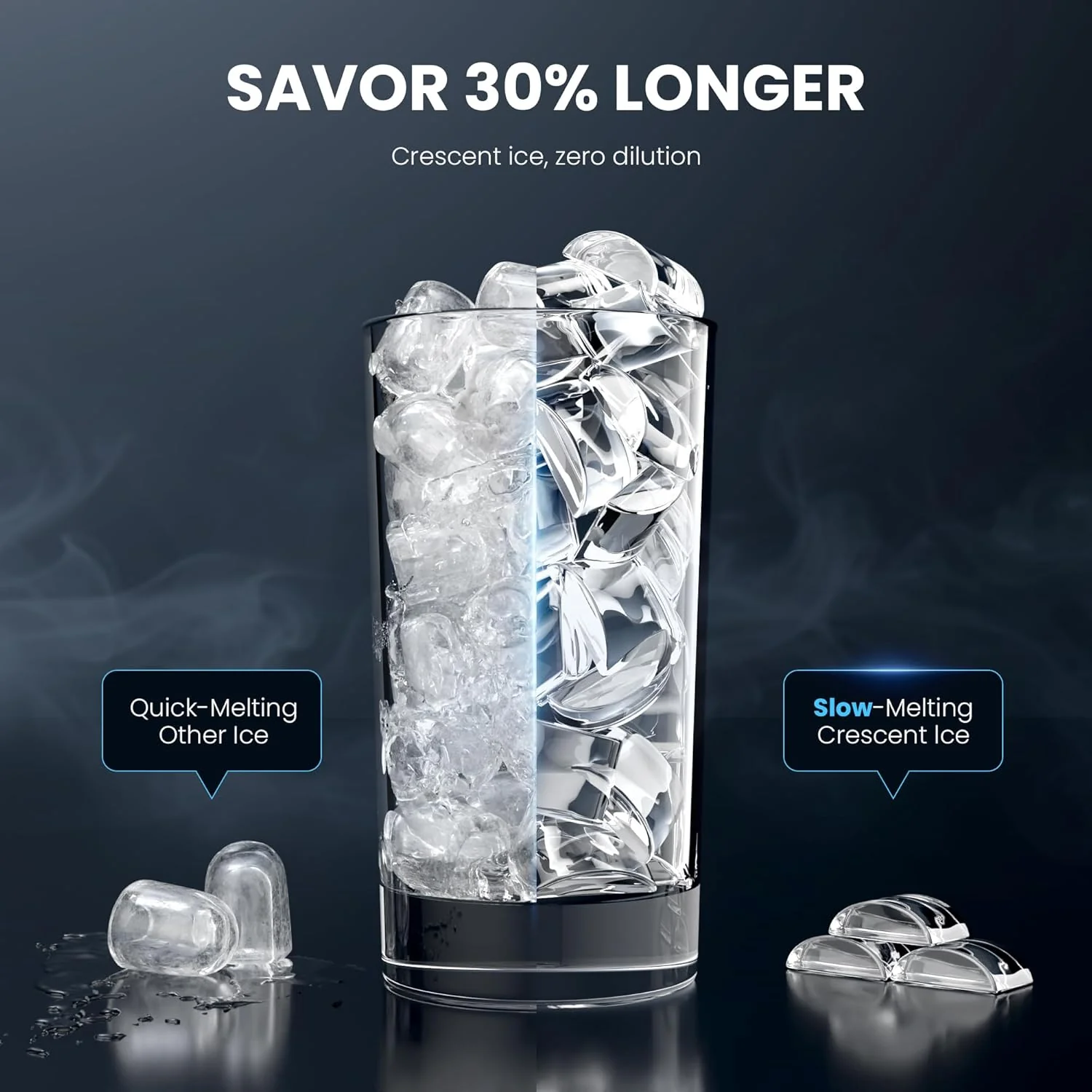 Kismile Clear Square Ice Cubes Maker 58003RIM0 - Image 24