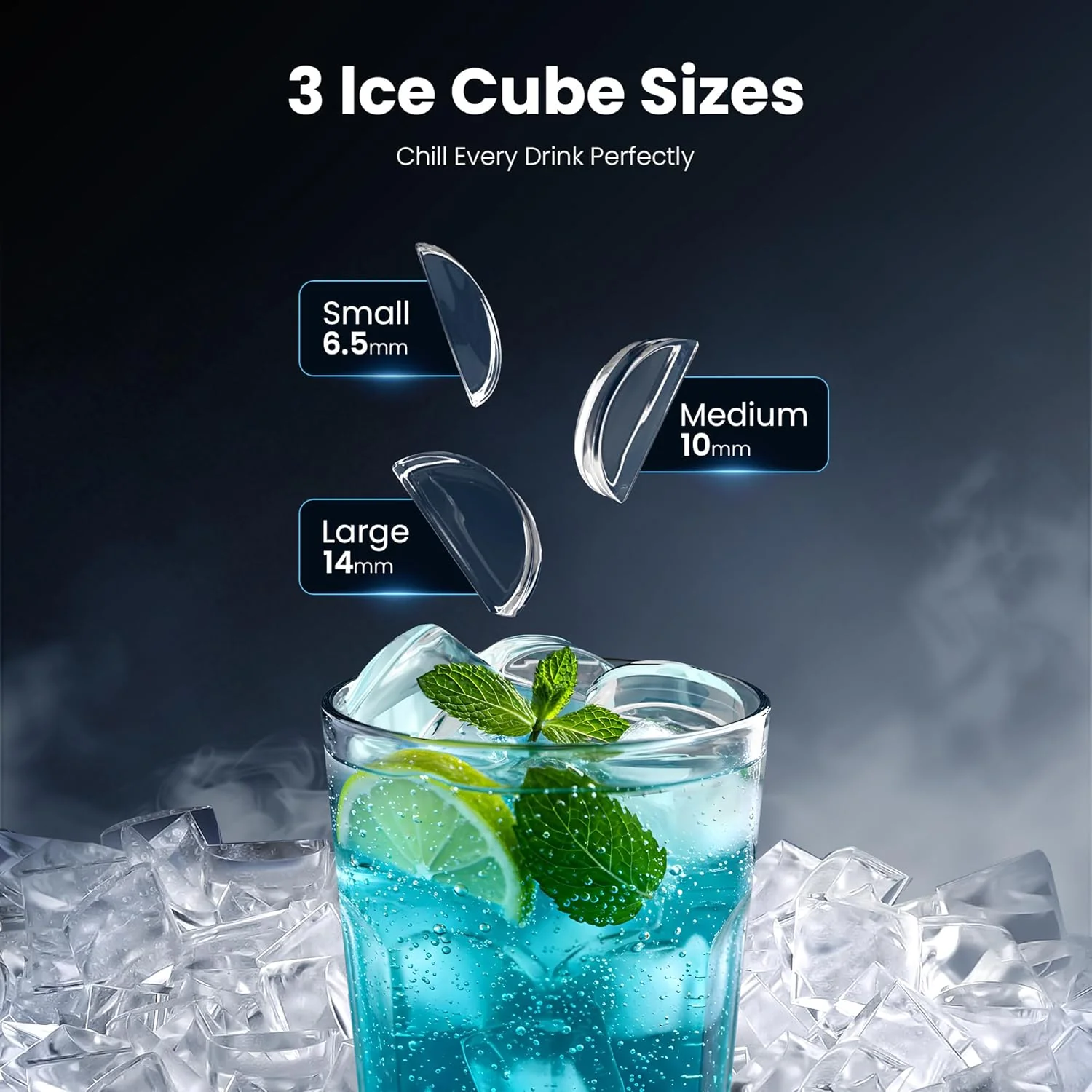 Kismile Clear Square Ice Cubes Maker 58003RIM0 - Image 26