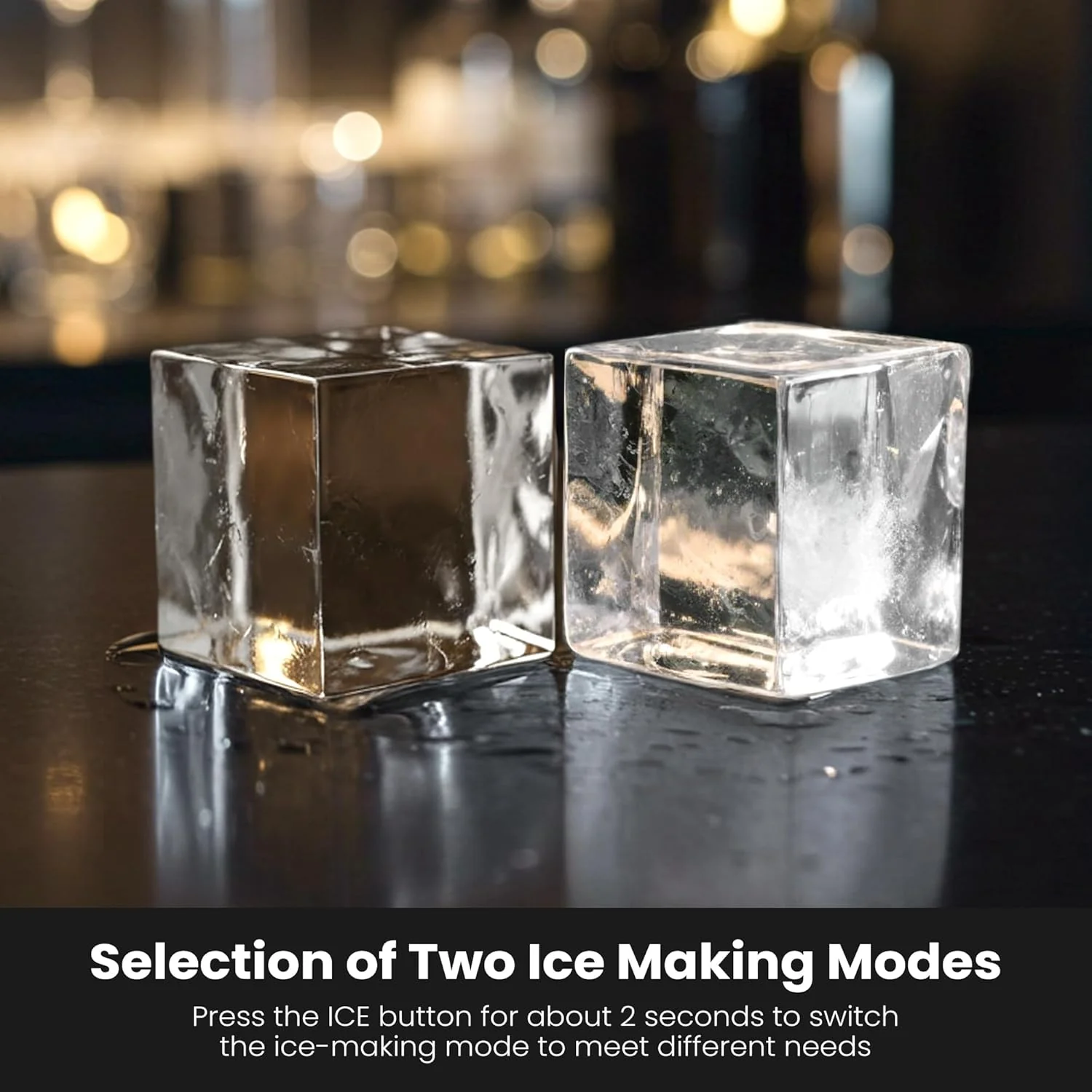 Kismile Clear Square Ice Cubes Maker 58003RIM0 - Image 5