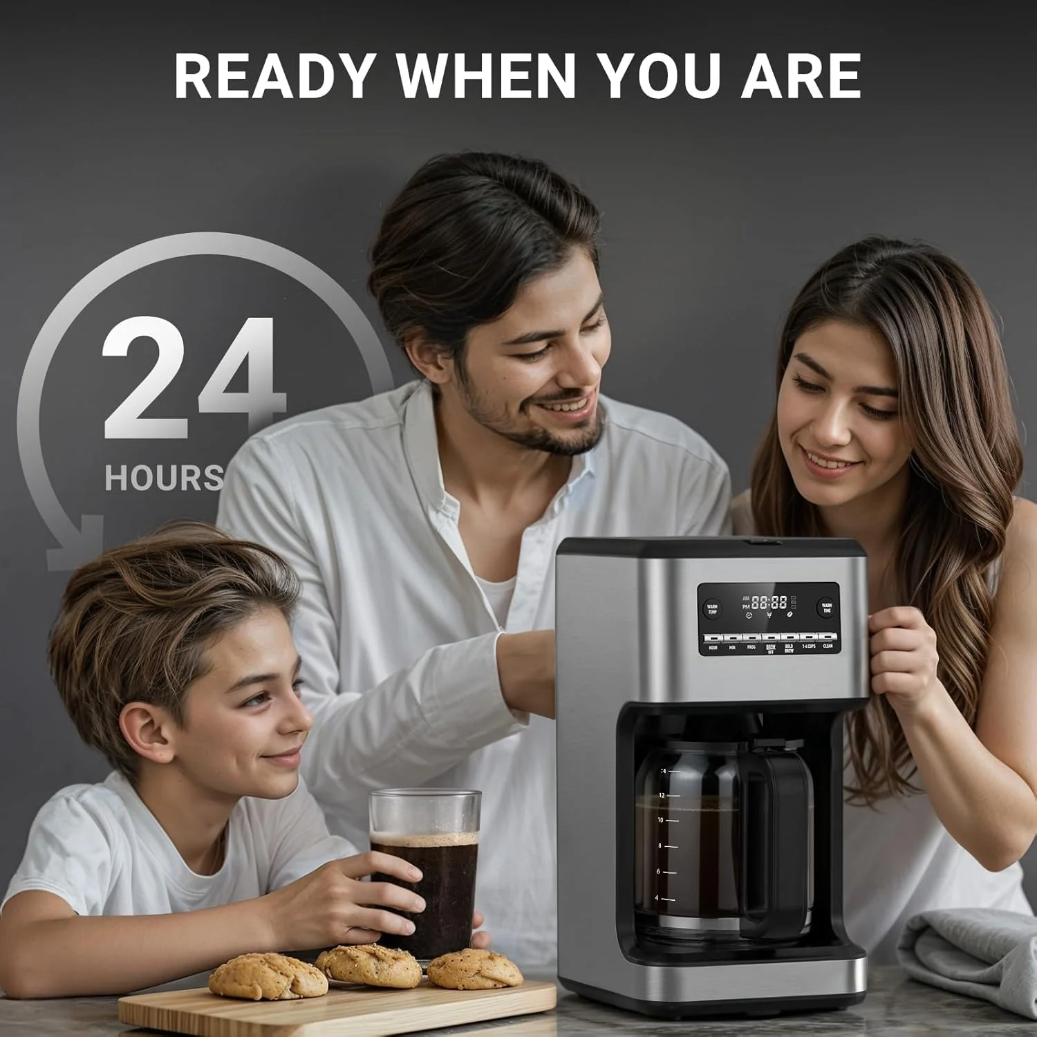 Kismile Coffee Maker 	CM3751S - Image 3