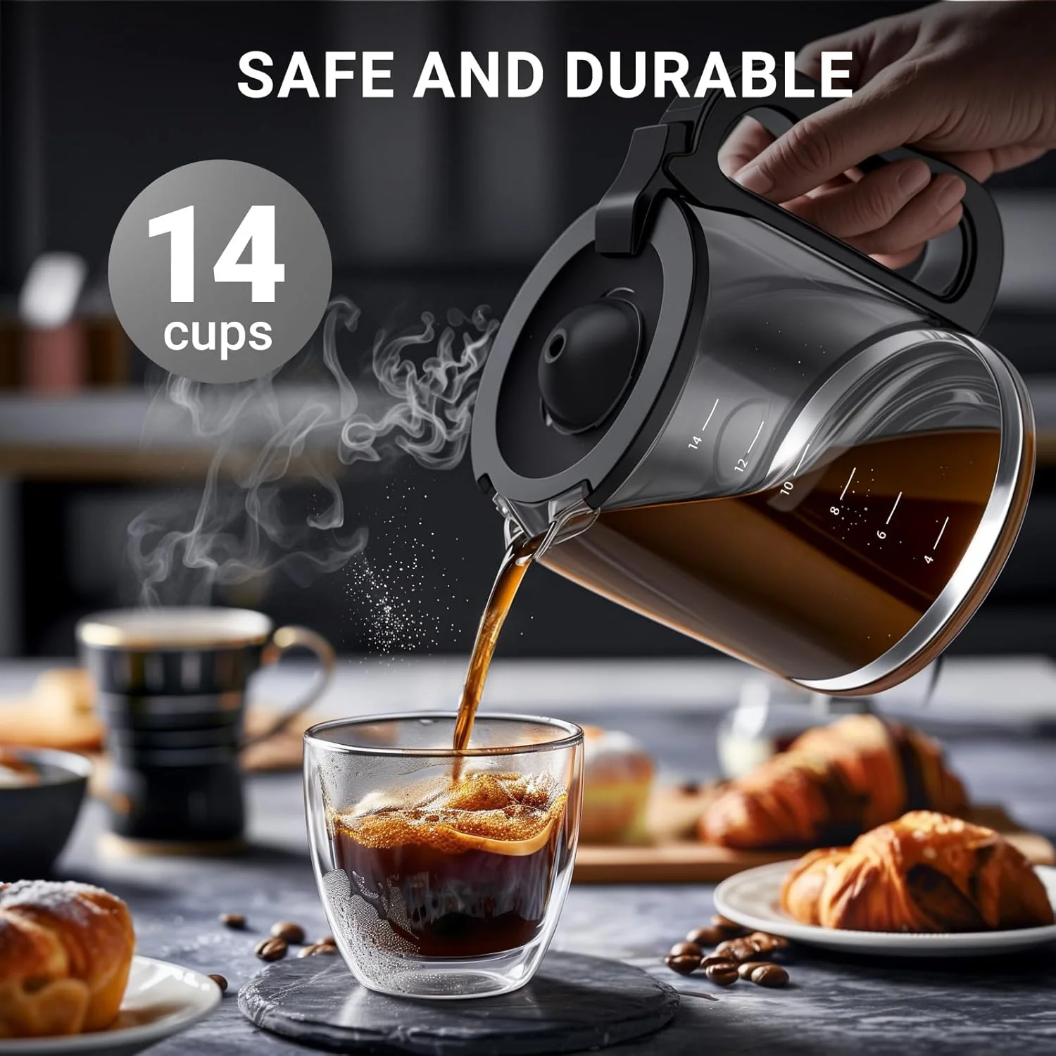 Kismile Coffee Maker 	CM3751S - Image 5
