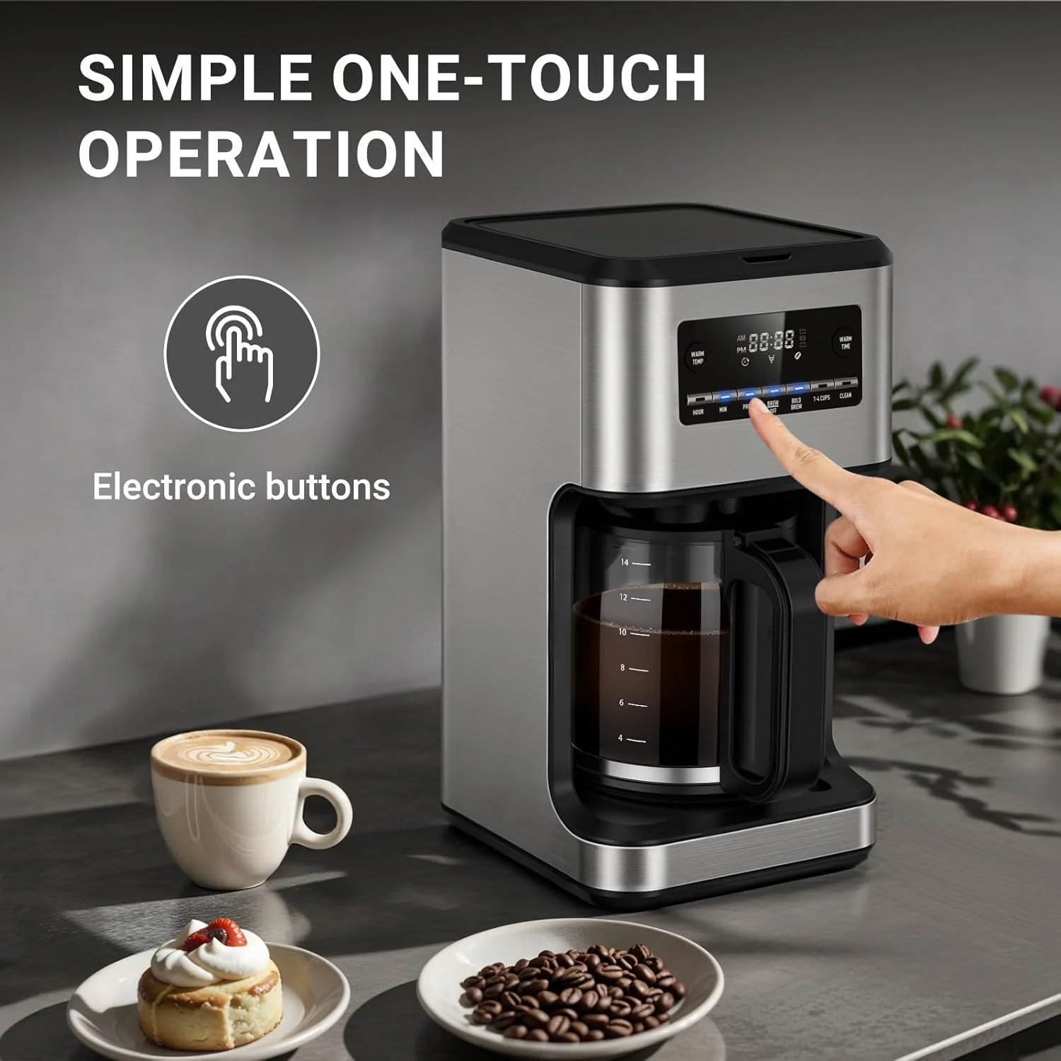 Kismile Coffee Maker 	CM3751S - Image 6
