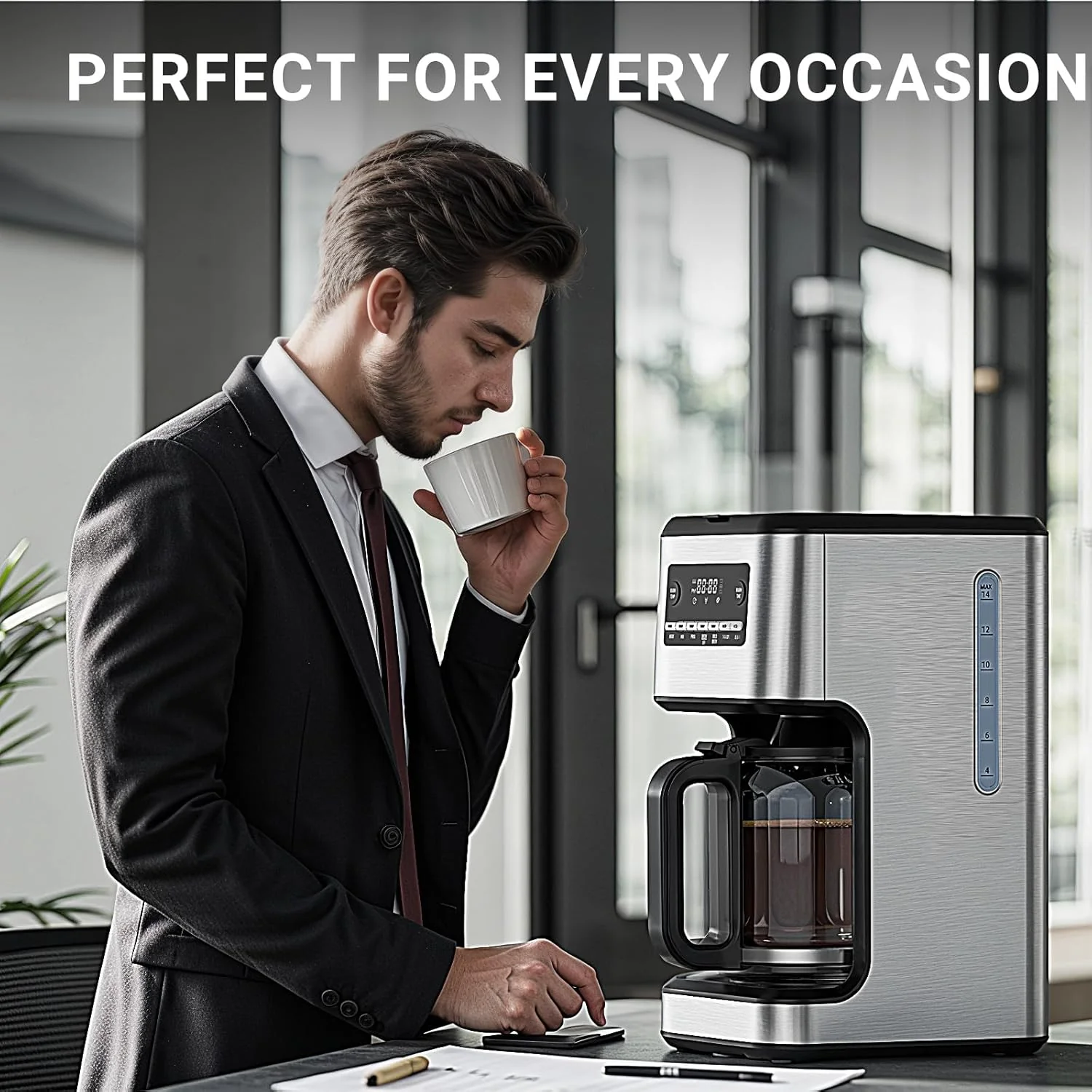 Kismile Coffee Maker 	CM3751S - Image 8
