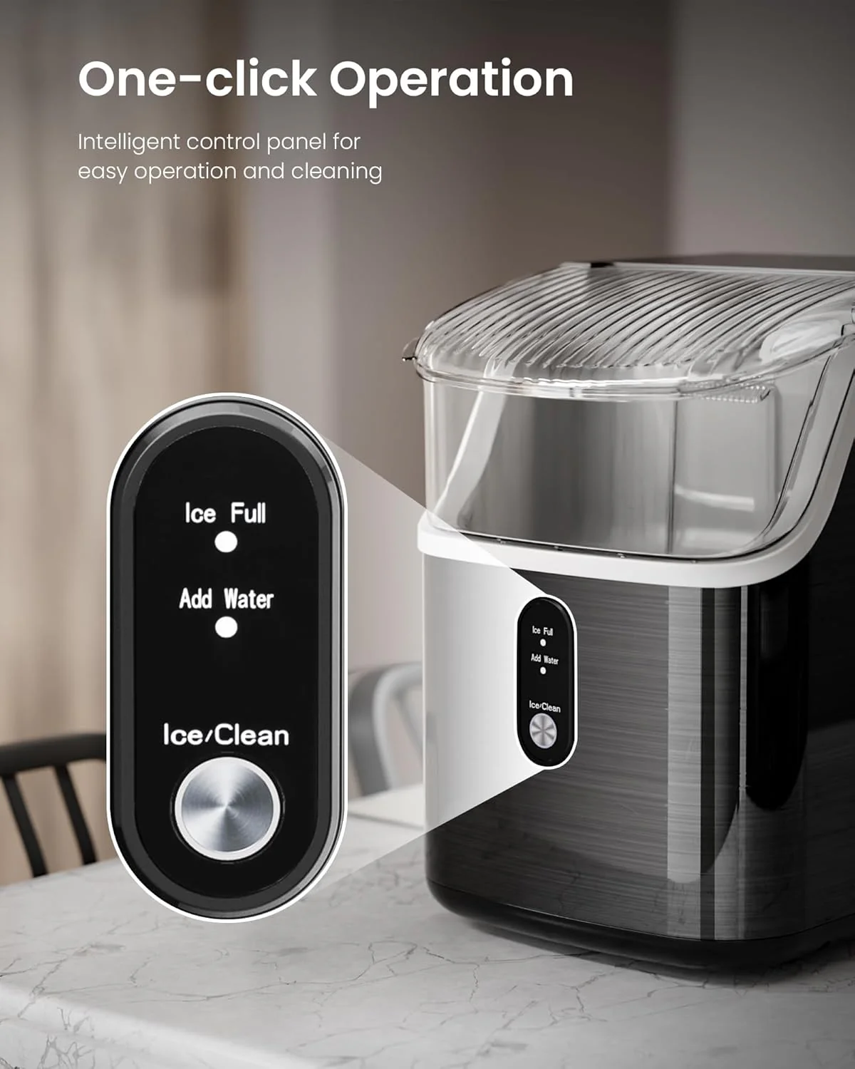 Kismile Nugget Countertop Ice Maker Z5815NB - Image 18