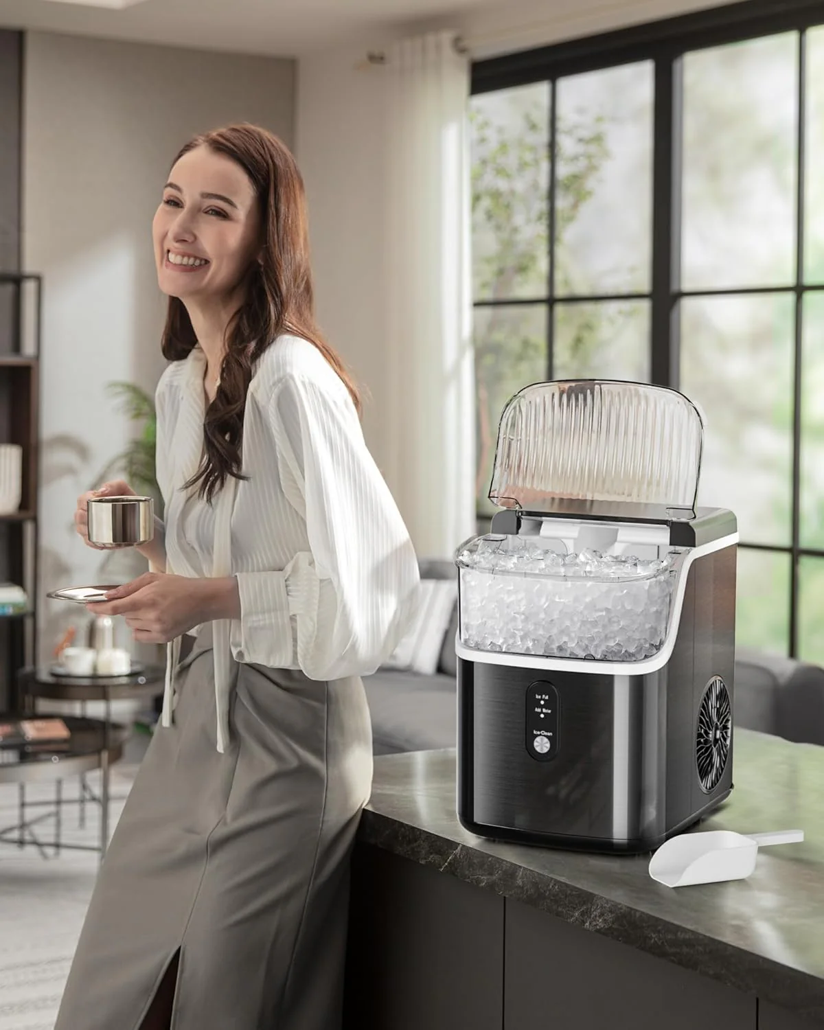 Kismile Nugget Countertop Ice Maker Z5815NB - Image 20