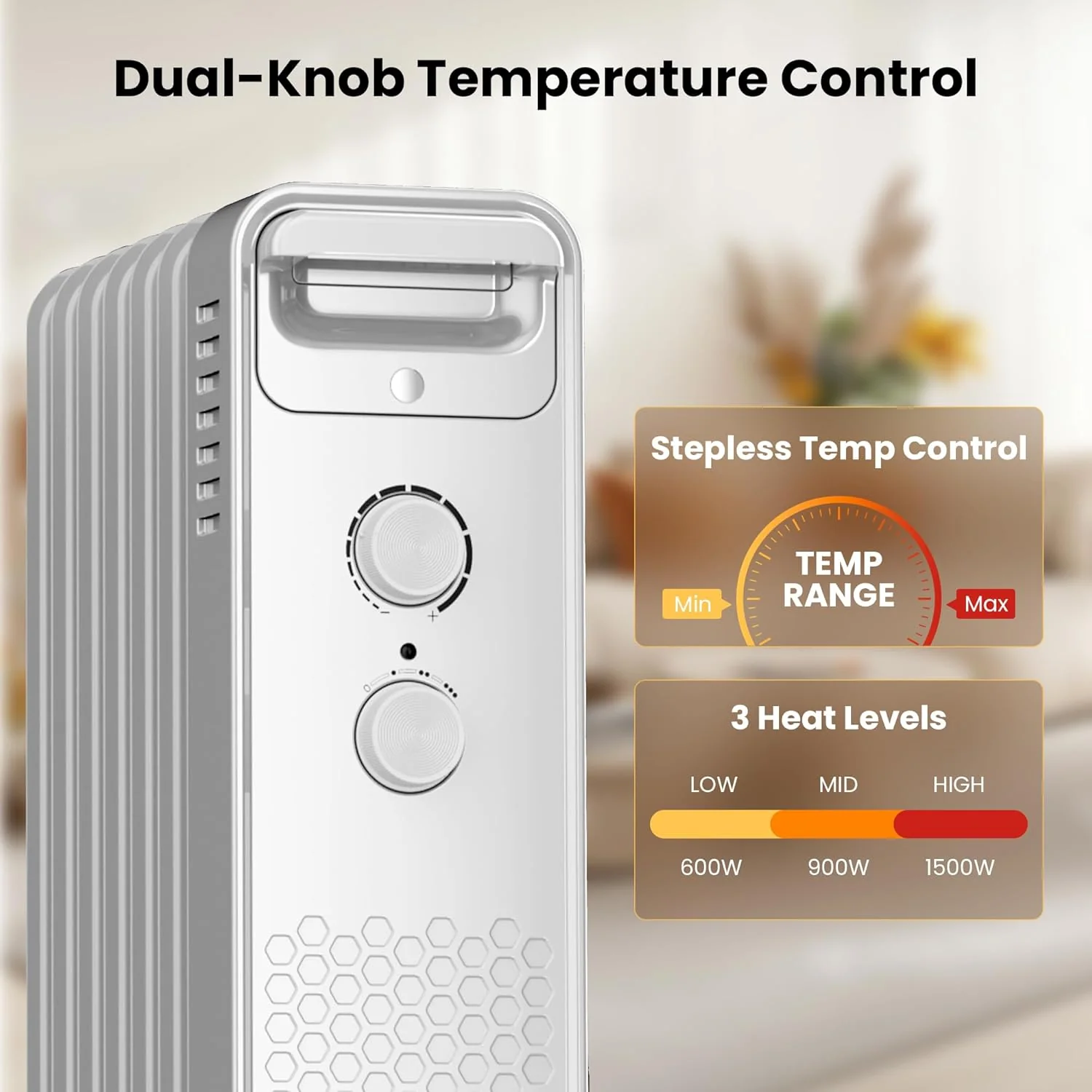 Kismile Portable Radiator Electric Heater - Image 9