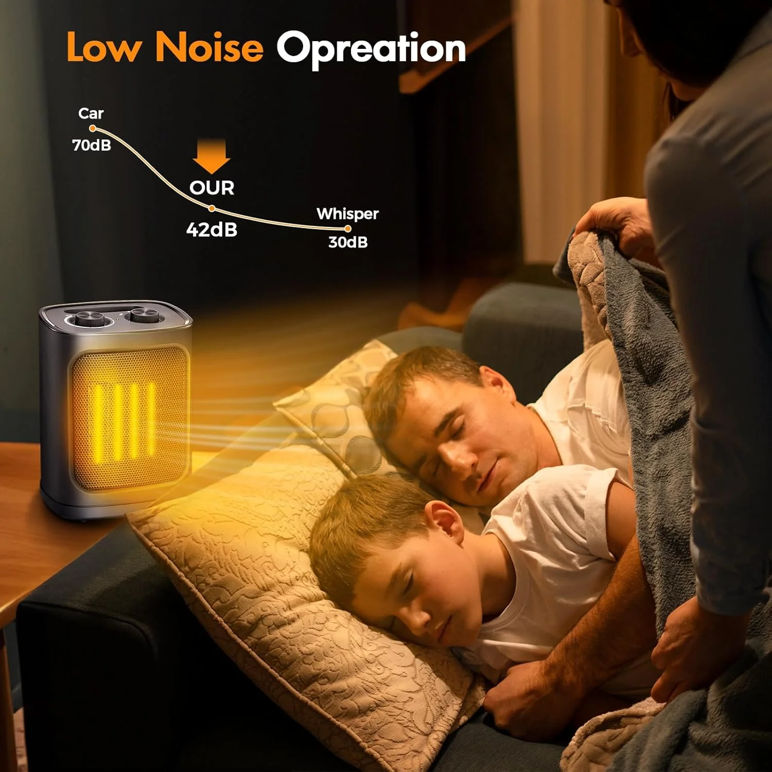 Kismile Portable Electric Space Heater Series - Image 14