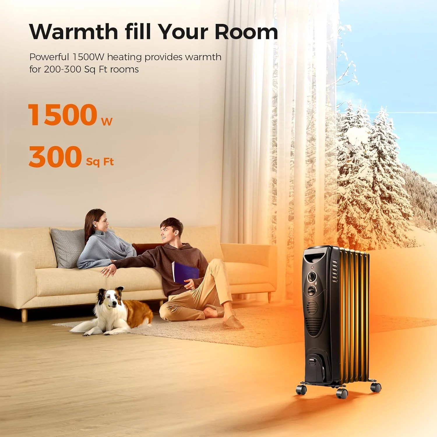 Kismile Portable Electric Space Heater Series - Image 16