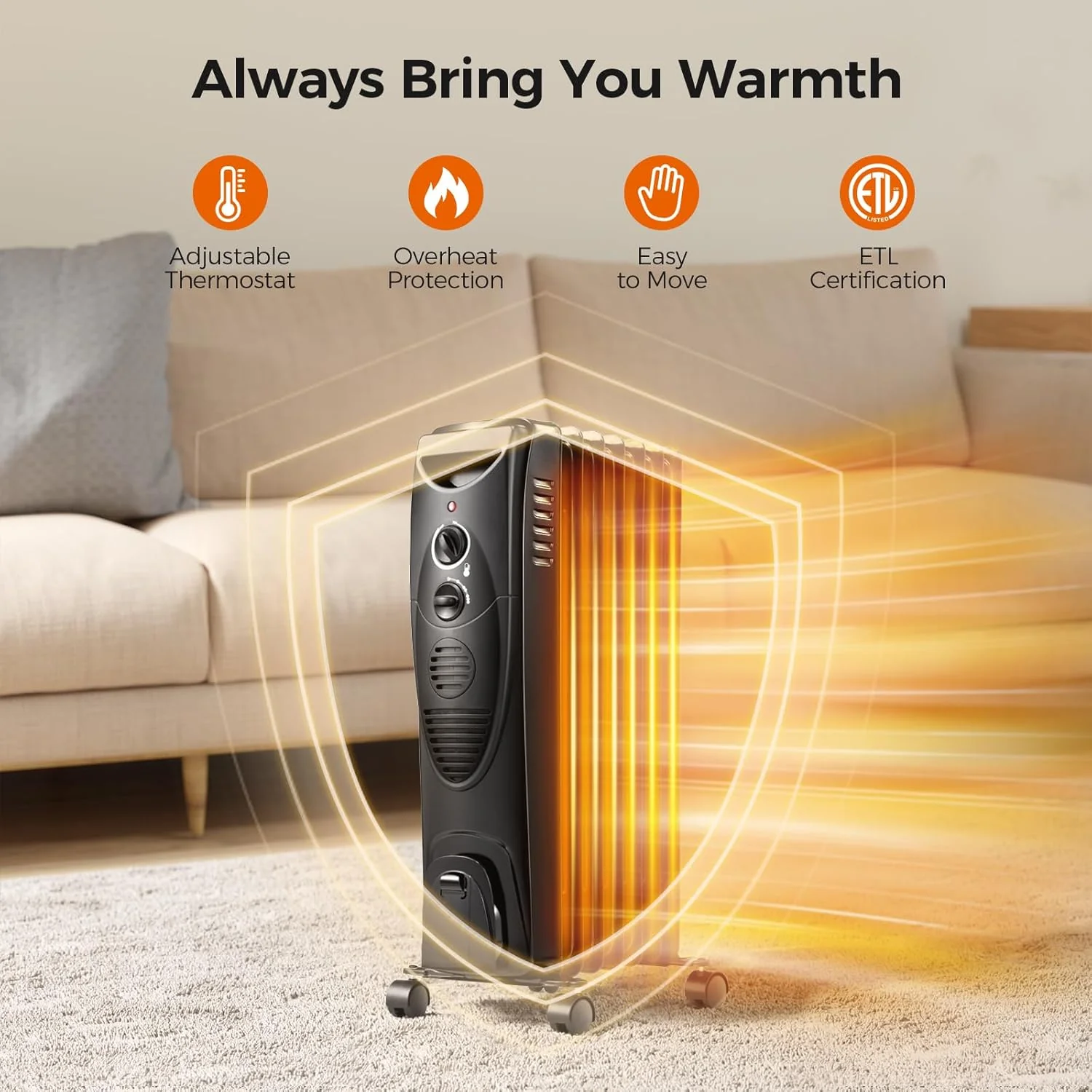 Kismile Portable Electric Space Heater Series - Image 18