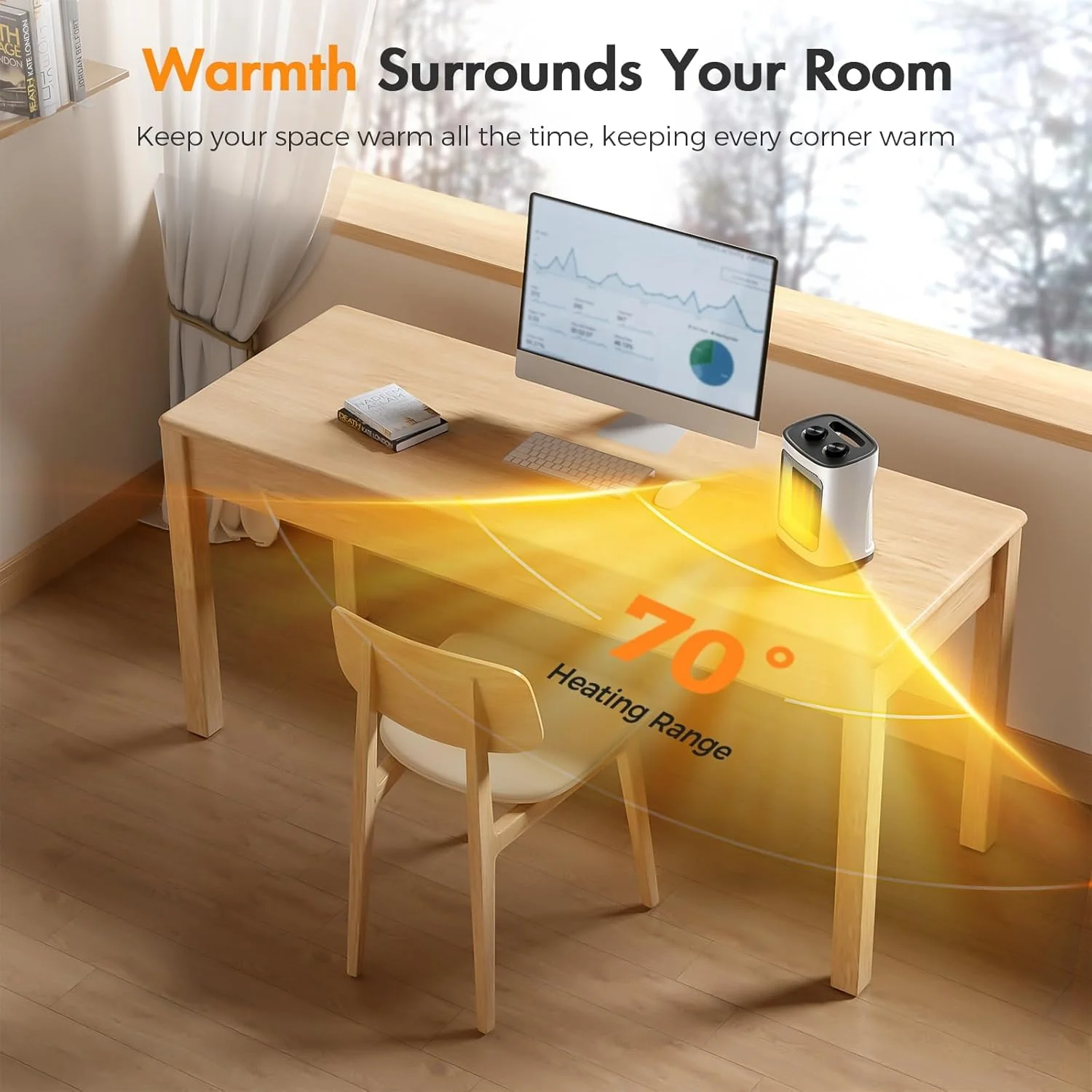 Kismile Portable Electric Space Heater Series - Image 2