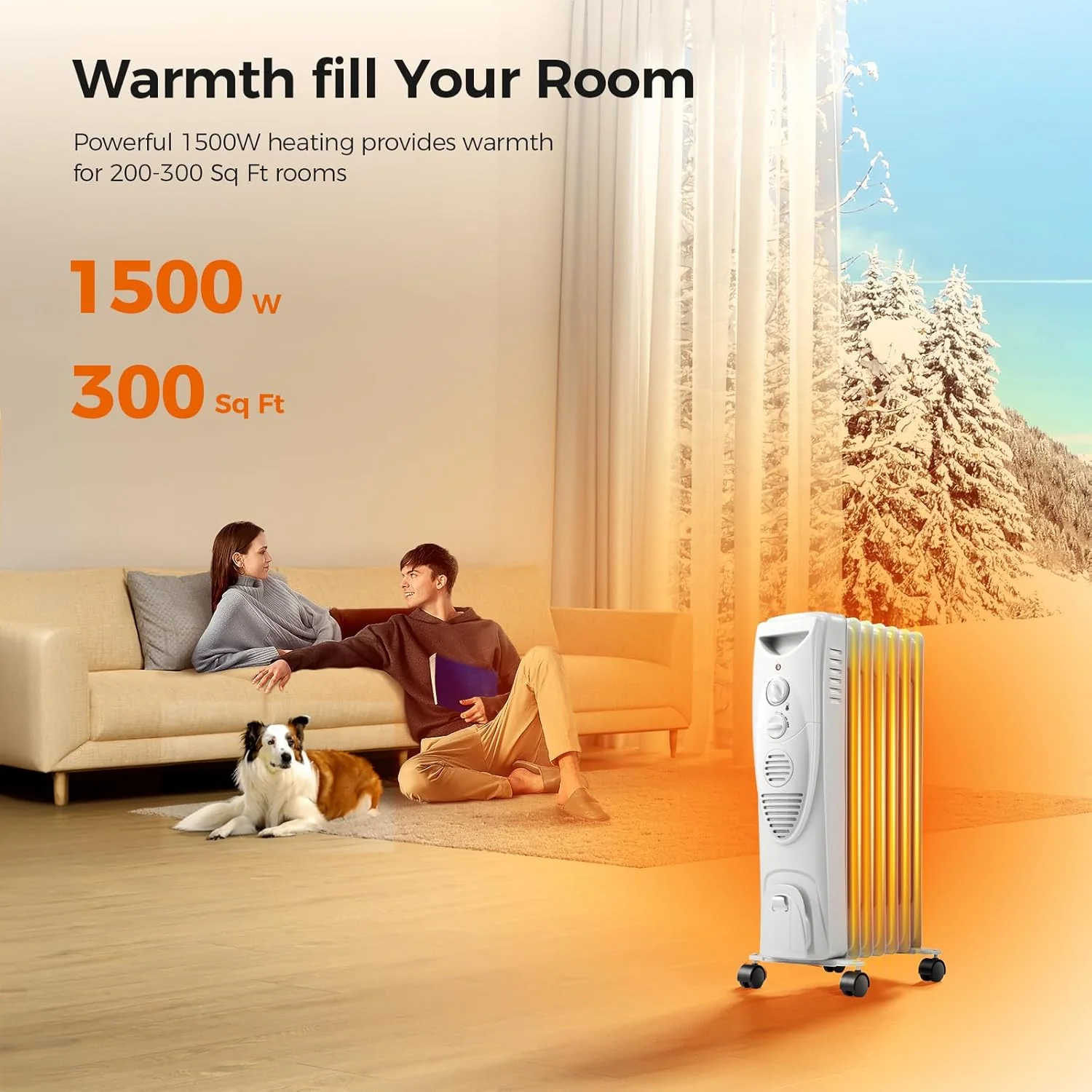 Kismile Portable Electric Space Heater Series - Image 22