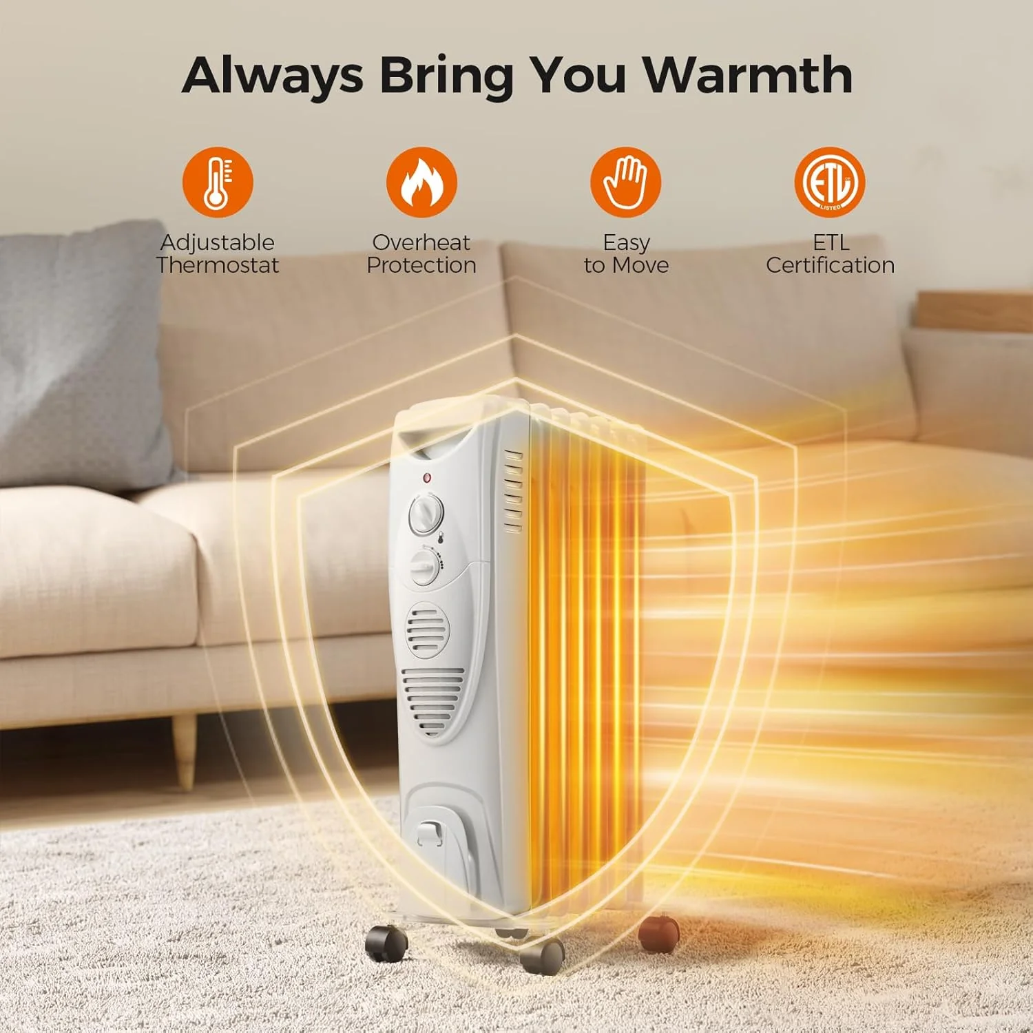 Kismile Portable Electric Space Heater Series - Image 24