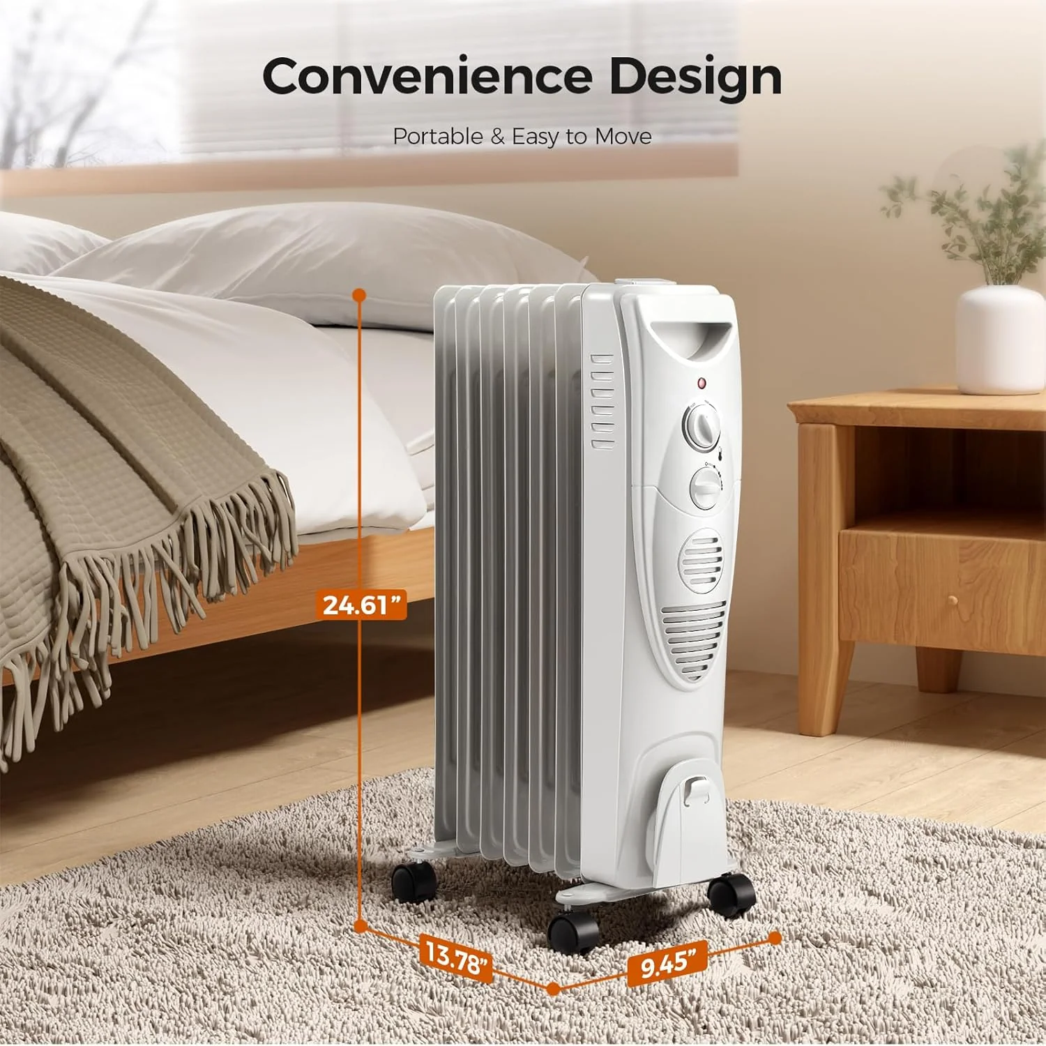 Kismile Portable Electric Space Heater Series - Image 25