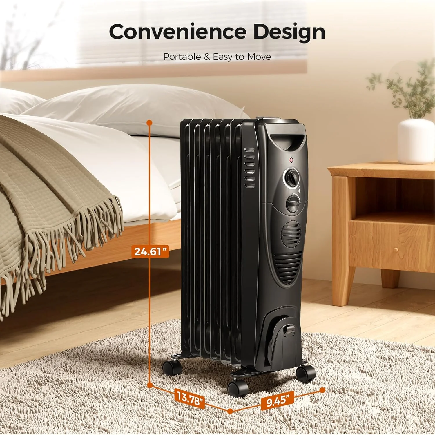 Kismile Portable Electric Space Heater Series - Image 37