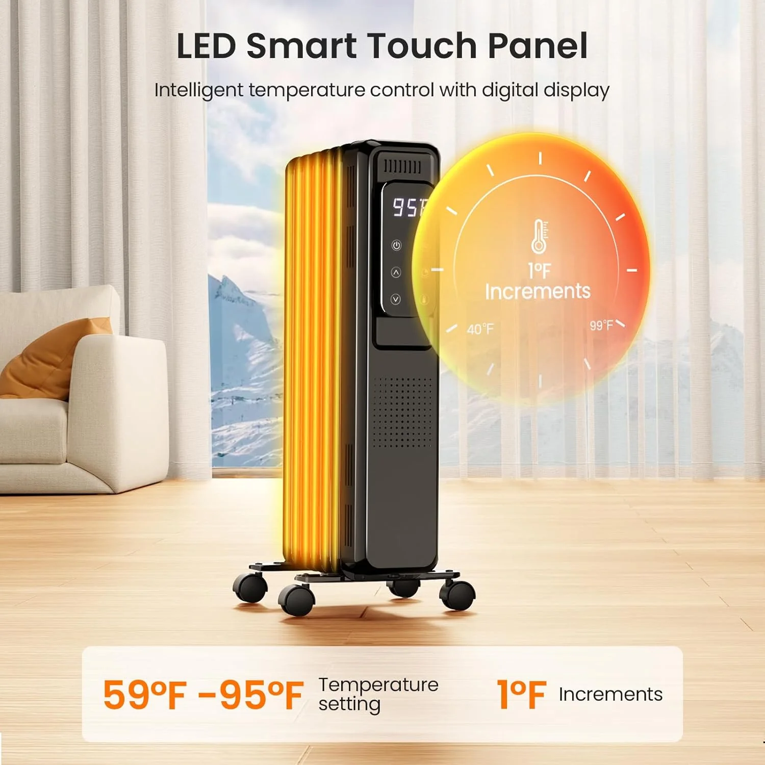 Kismile Portable Electric Space Heater Series - Image 41