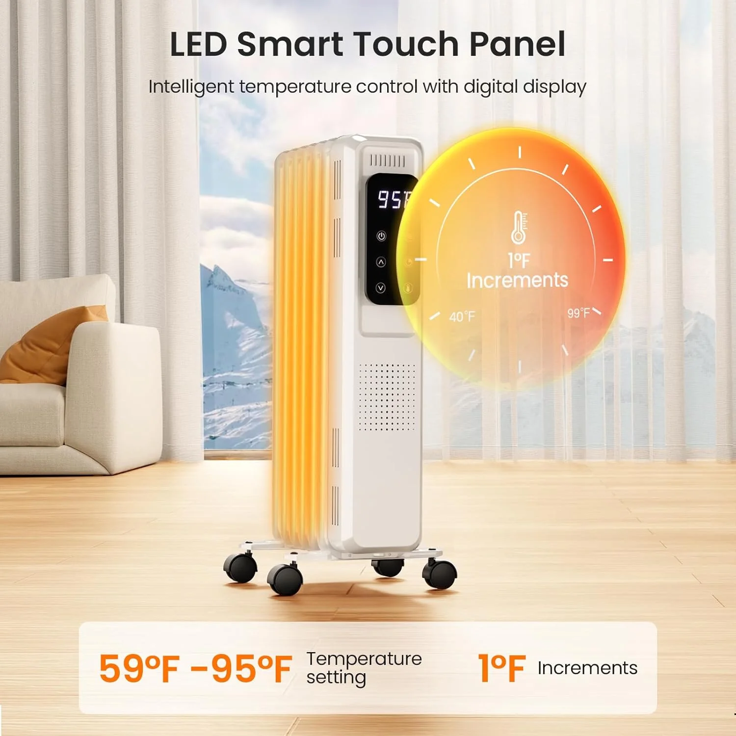 Kismile Portable Electric Space Heater Series - Image 48