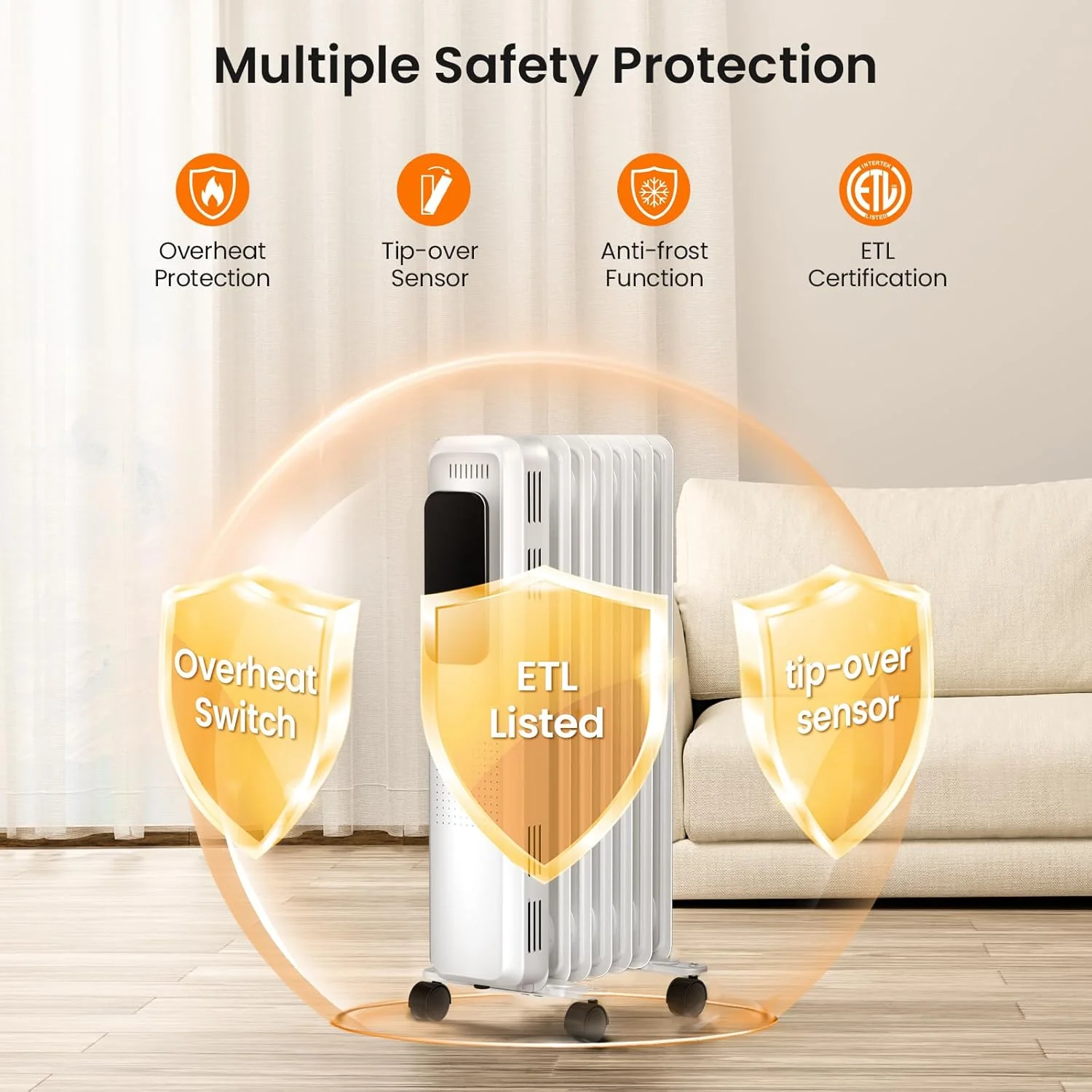 Kismile Portable Electric Space Heater Series - Image 50