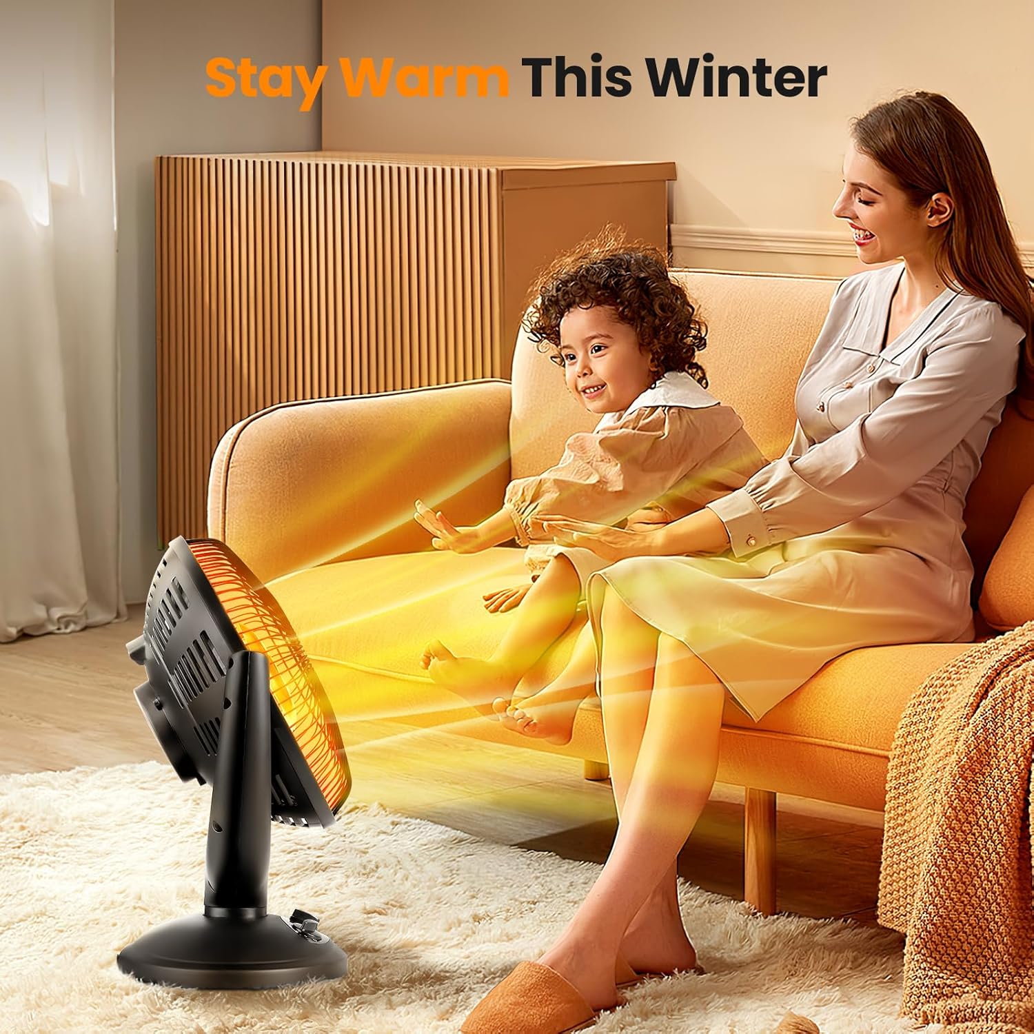 Kismile Portable Electric Space Heater Series - Image 60