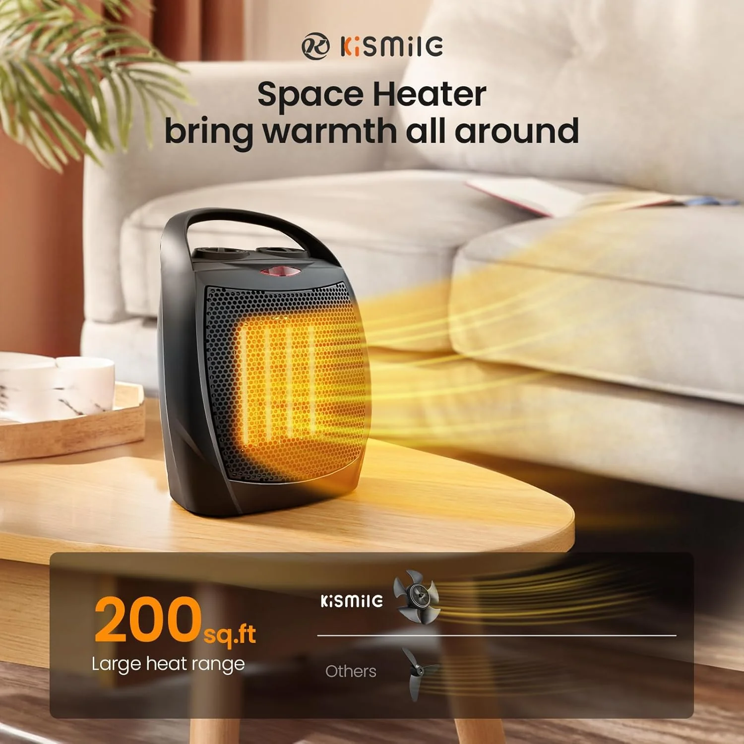 Kismile Portable Electric Space Heater Series - Image 62