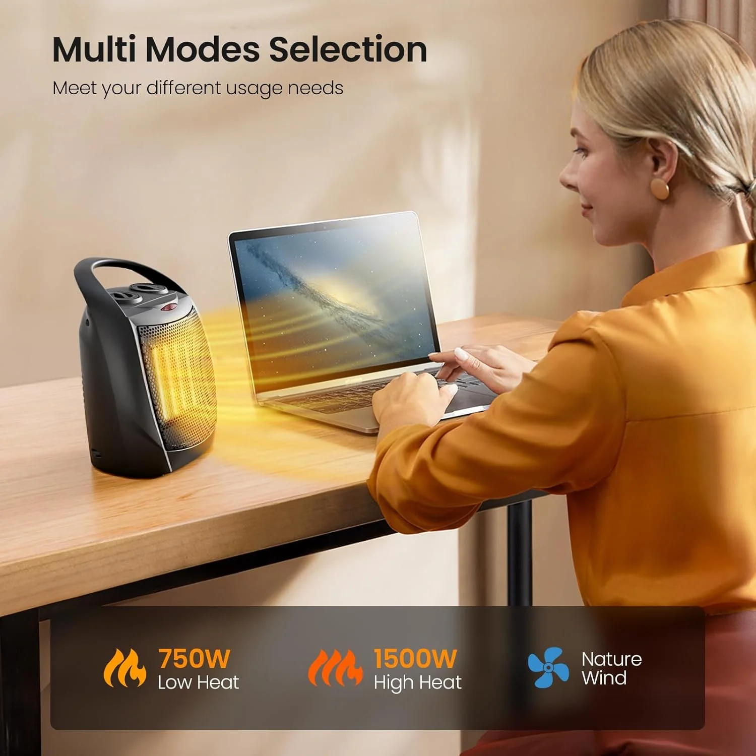 Kismile Portable Electric Space Heater Series - Image 65