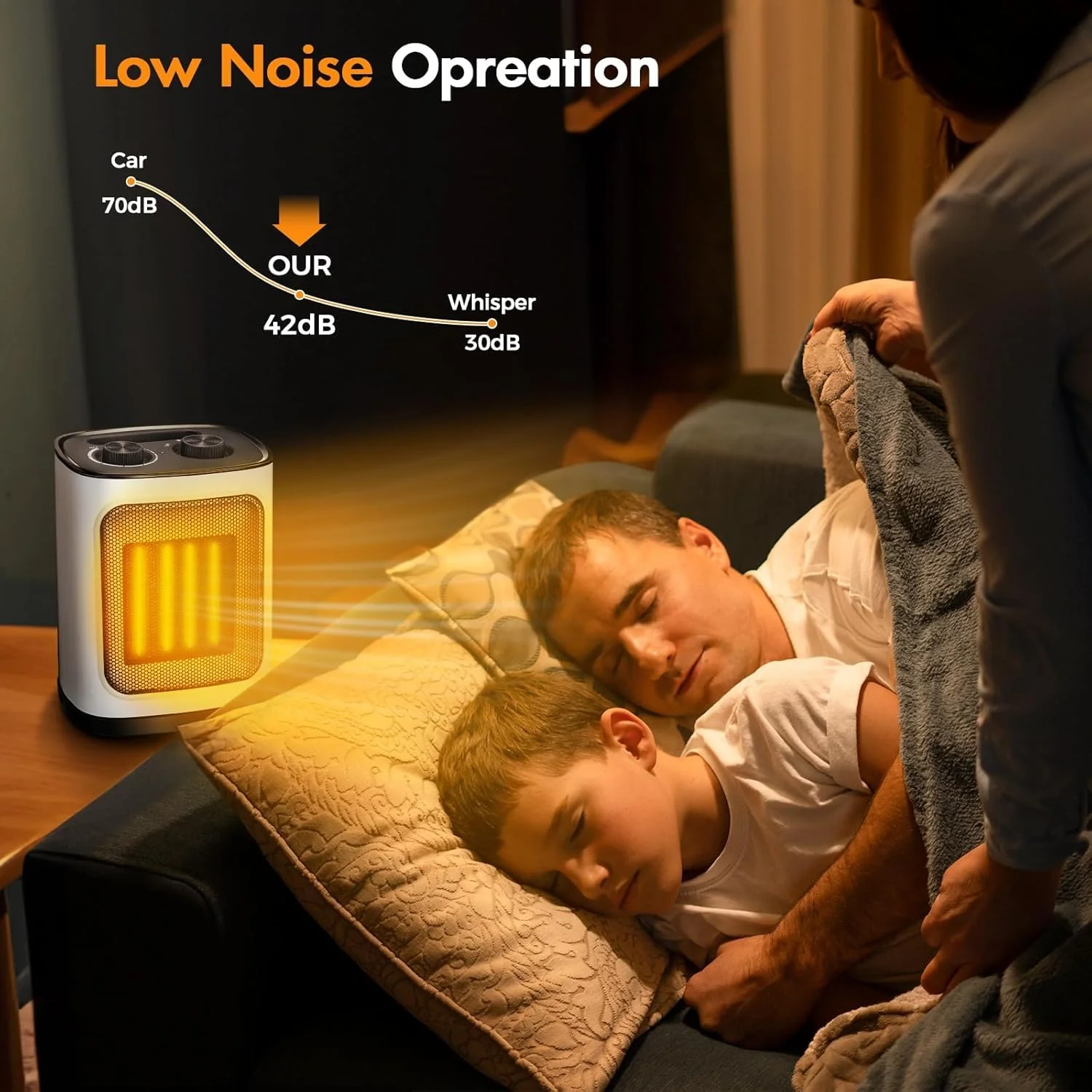 Kismile Portable Electric Space Heater Series - Image 7
