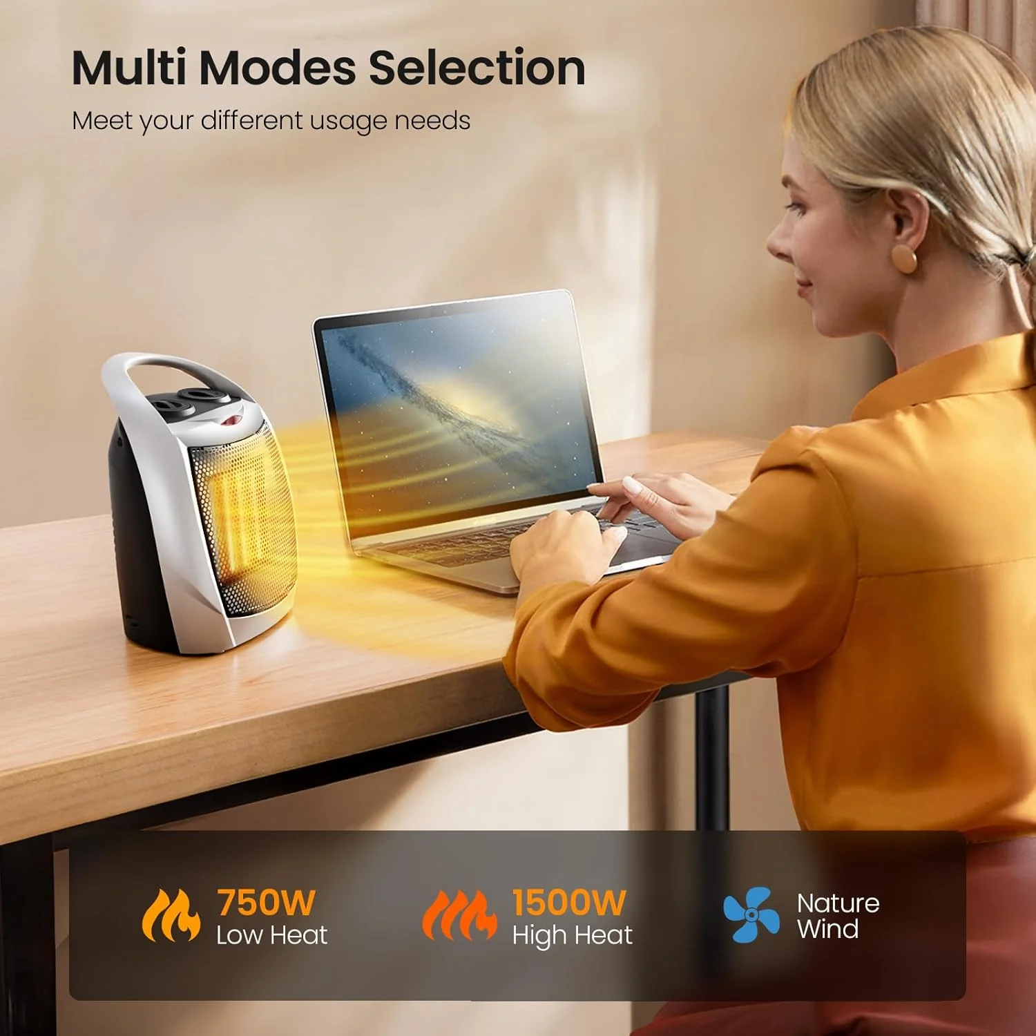 Kismile Portable Electric Space Heater Series - Image 71